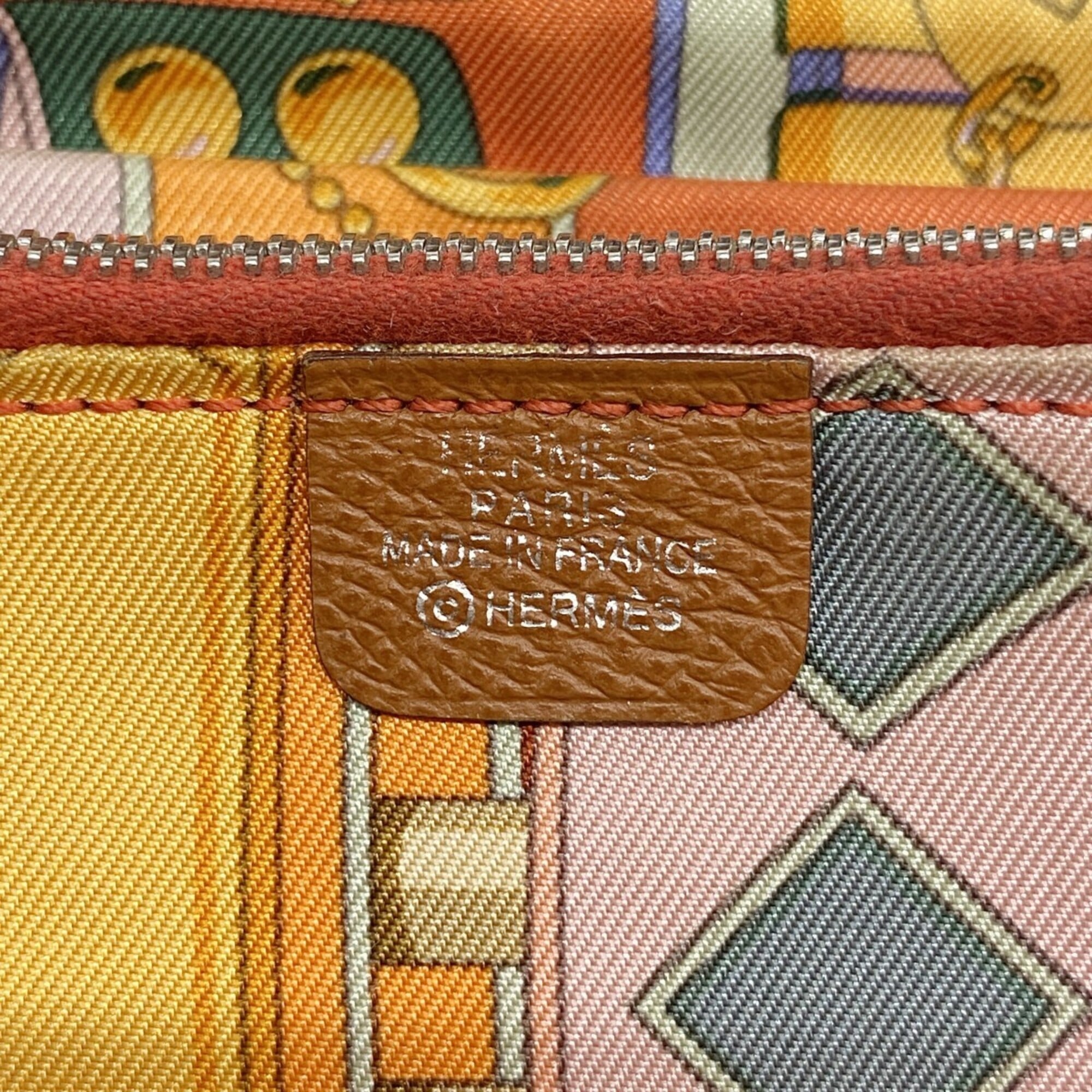 Hermes Gold Epsom Leather Long Wallet (Bi-Fold) (Pre-Owned)