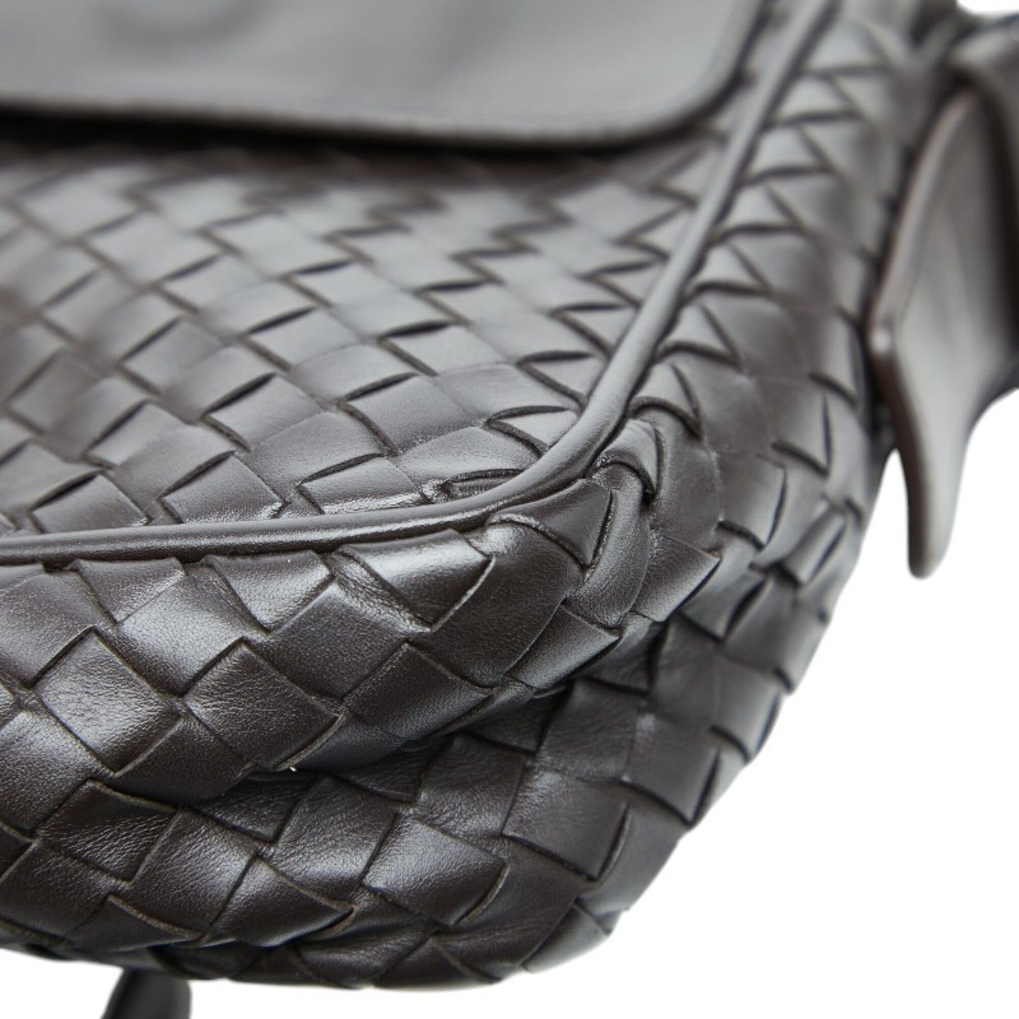 Bottega Veneta Brown Leather Shoulder Bag (Pre-Owned)