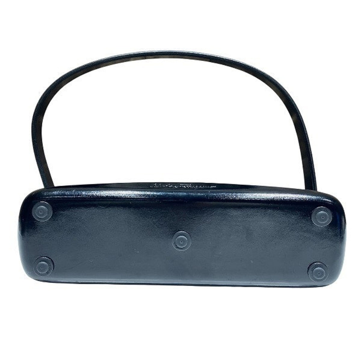 Salvatore Ferragamo Black Leather Handbag Shoulder Bag (Pre-Owned)