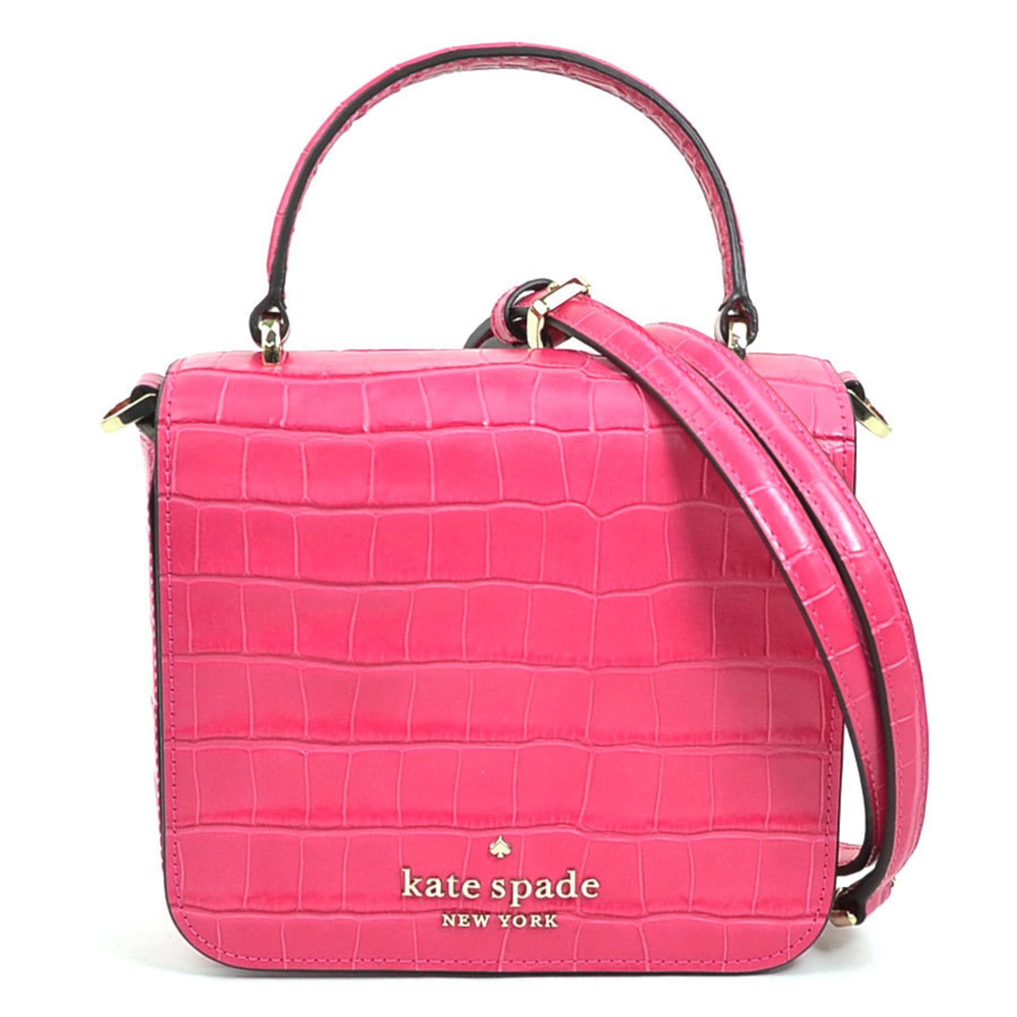 Kate Spade Pink Leather Shoulder Bag (Pre-Owned)