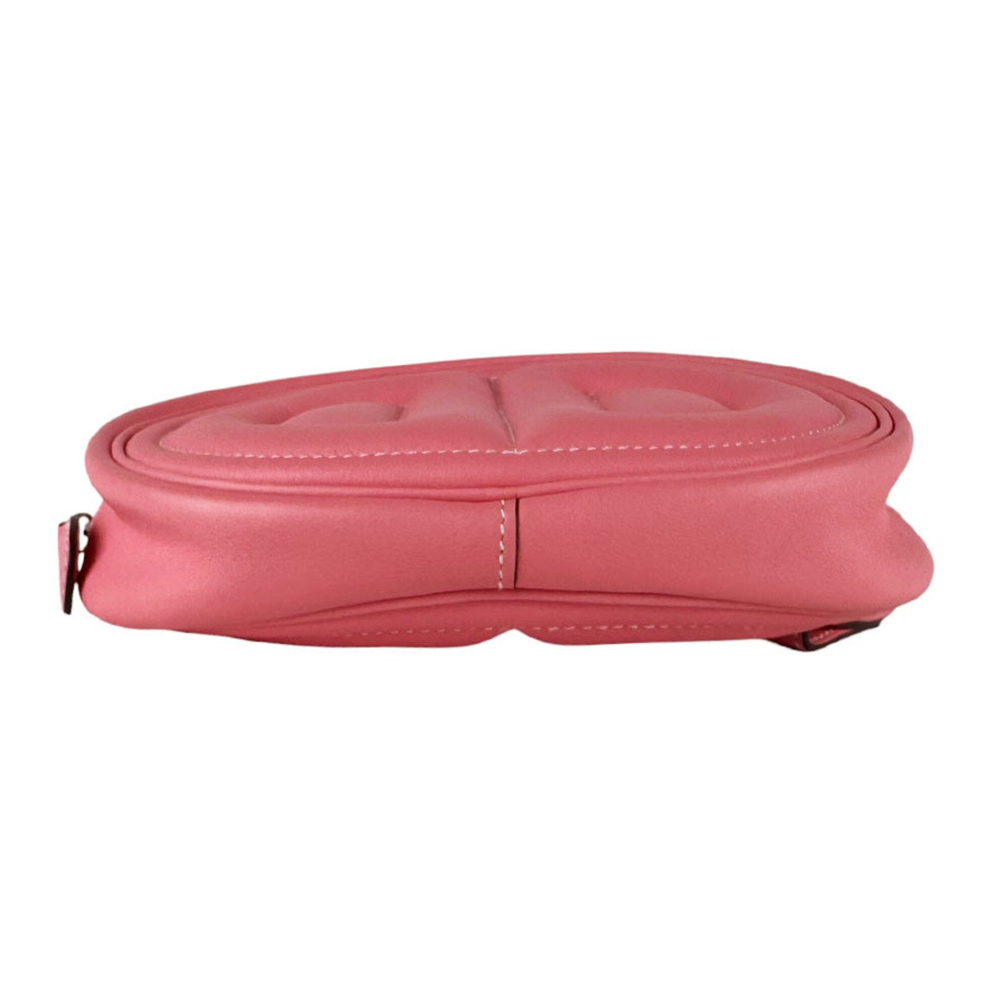 Hermes Pink Swift Leather Shoulder Bag (Pre-Owned)