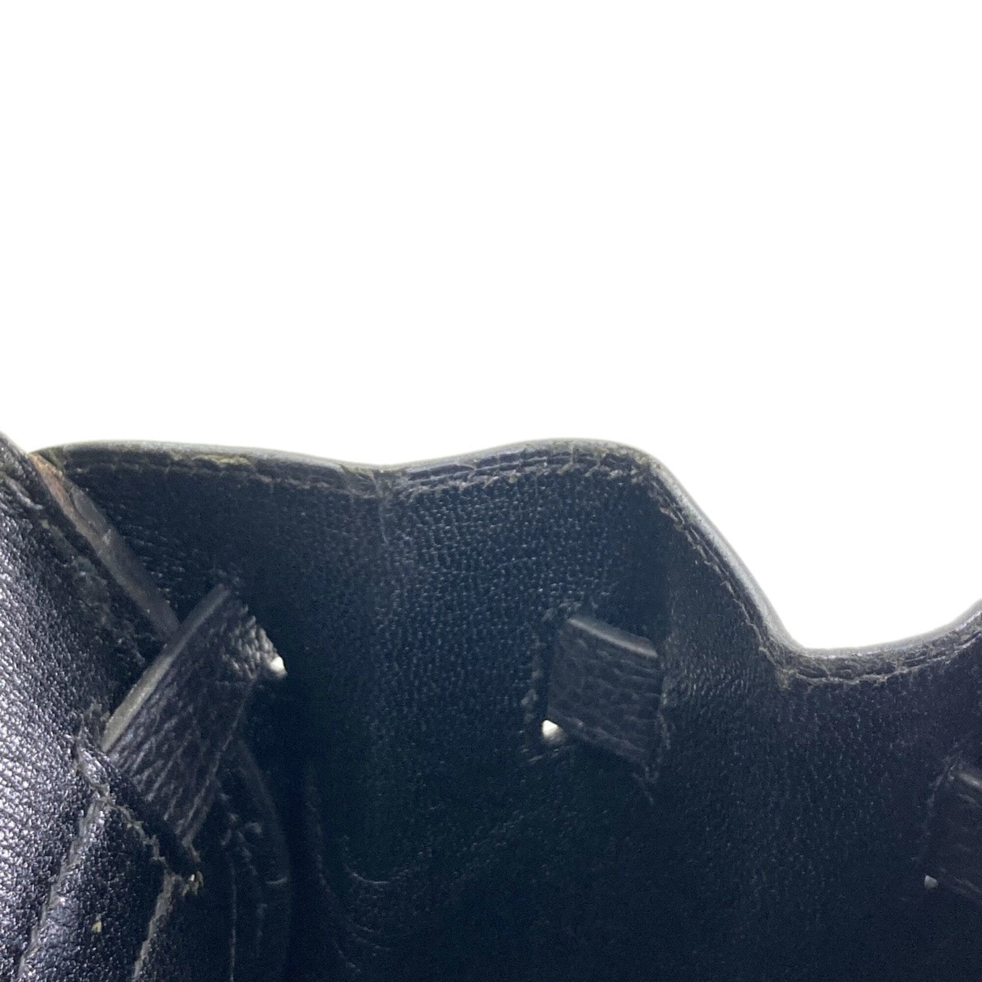 Hermes Black Ardennes Leather Handbag (Pre-Owned)