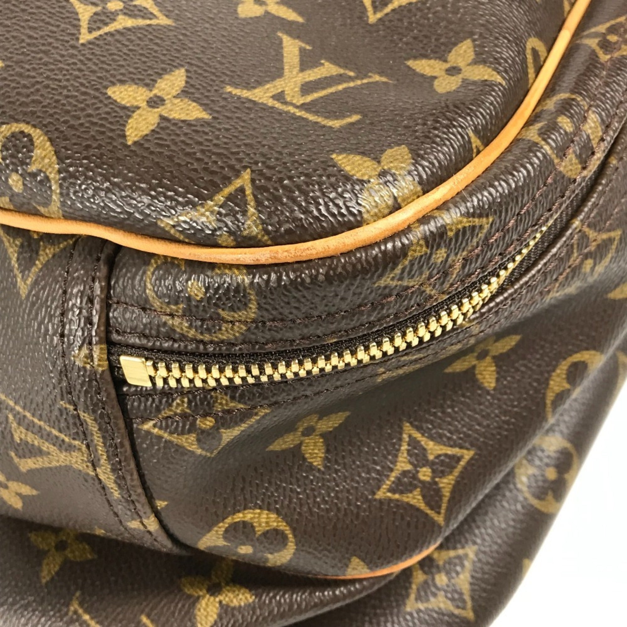 Louis Vuitton Monogram Brown Monogram Boston Bag Shoulder Bag (Pre-Owned)