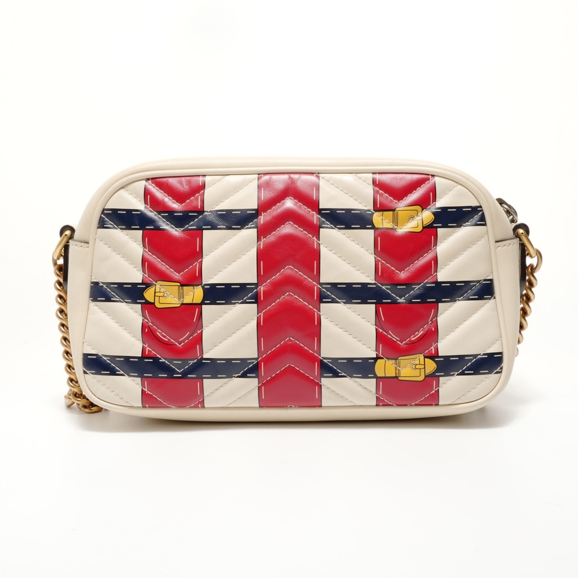Gucci Gg Marmont Multi-Color Shoulder Bag (Pre-Owned)