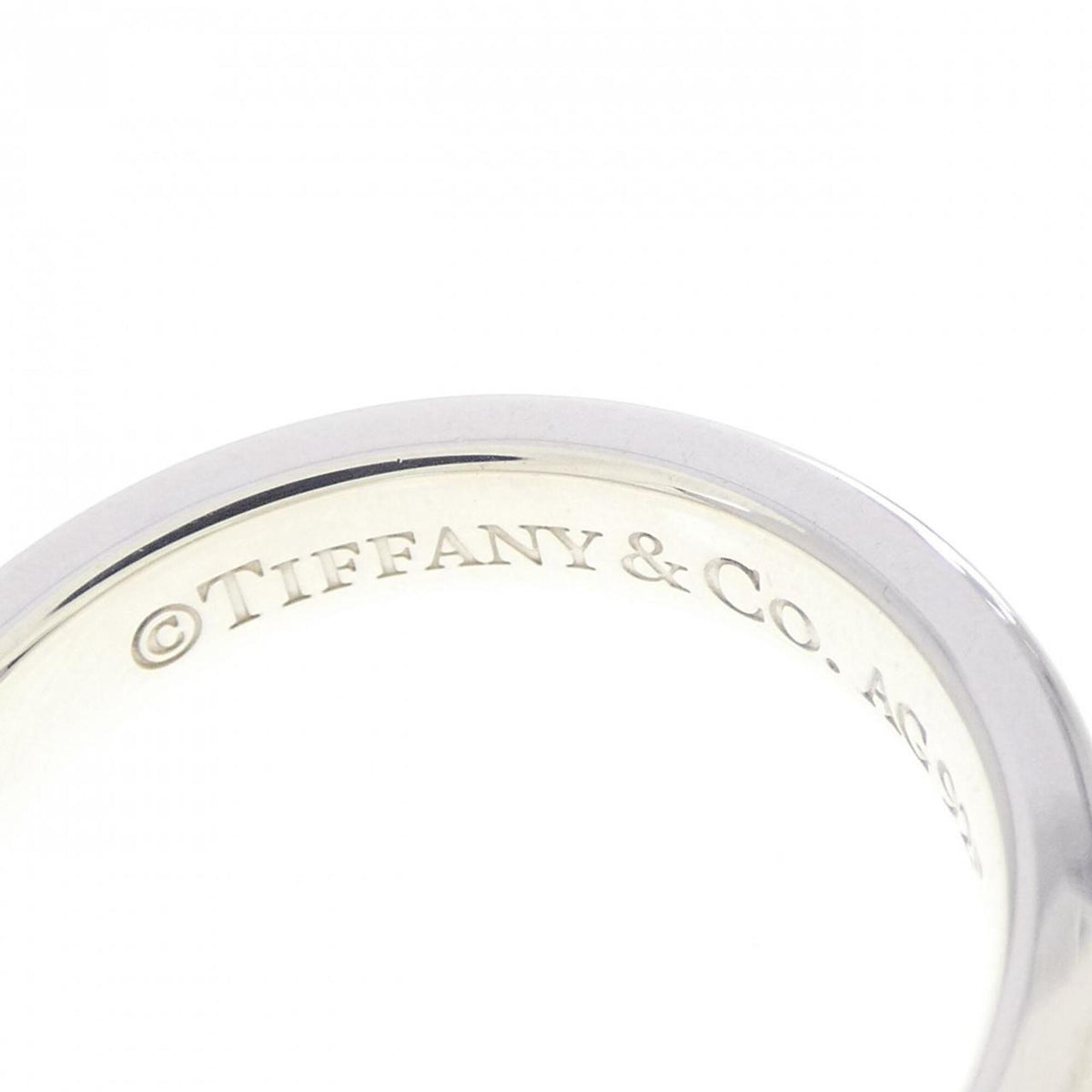 Tiffany 1837 Silver 925 Band Ring (Pre-Owned)