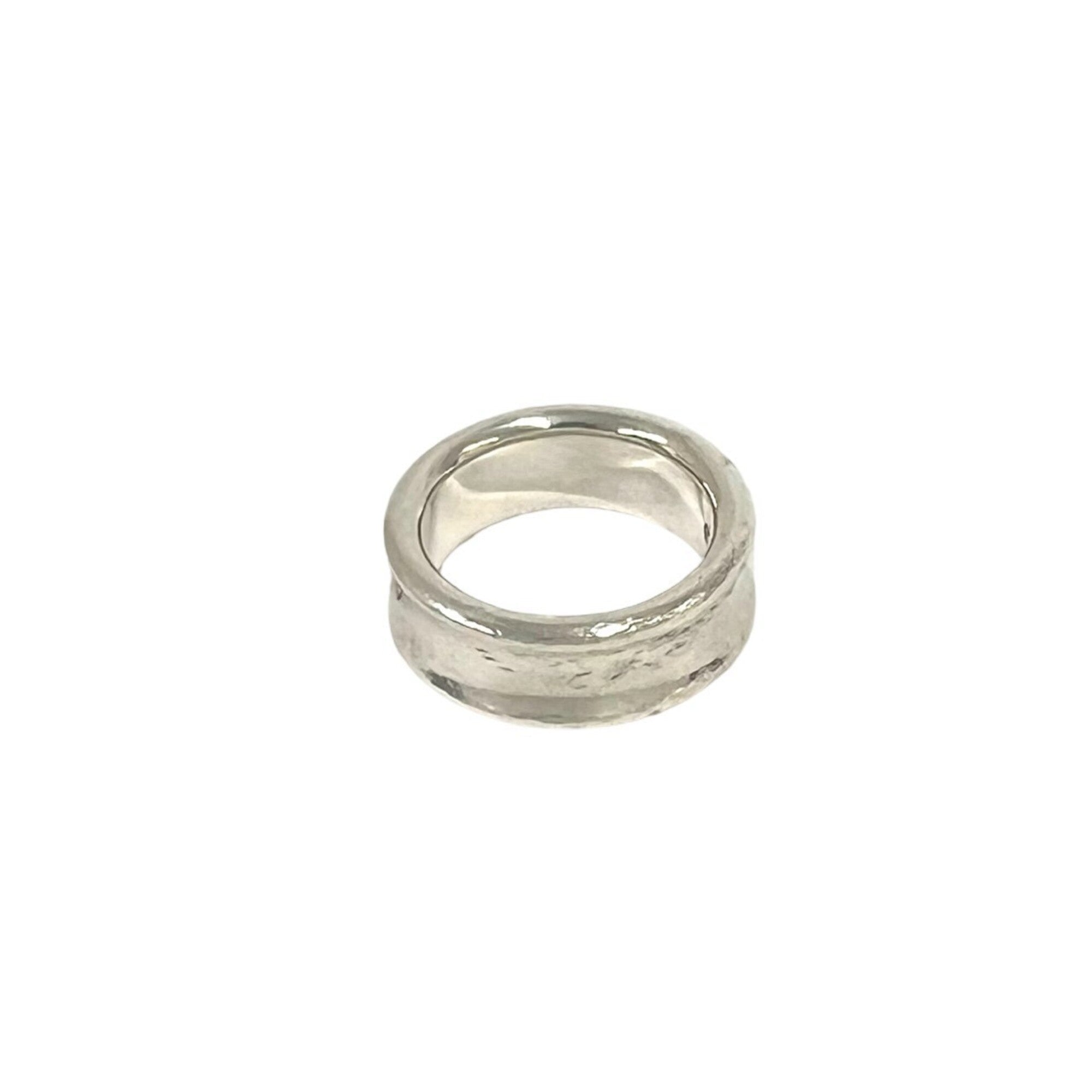 Tiffany Silver Silver 925 Band Ring (Pre-Owned)