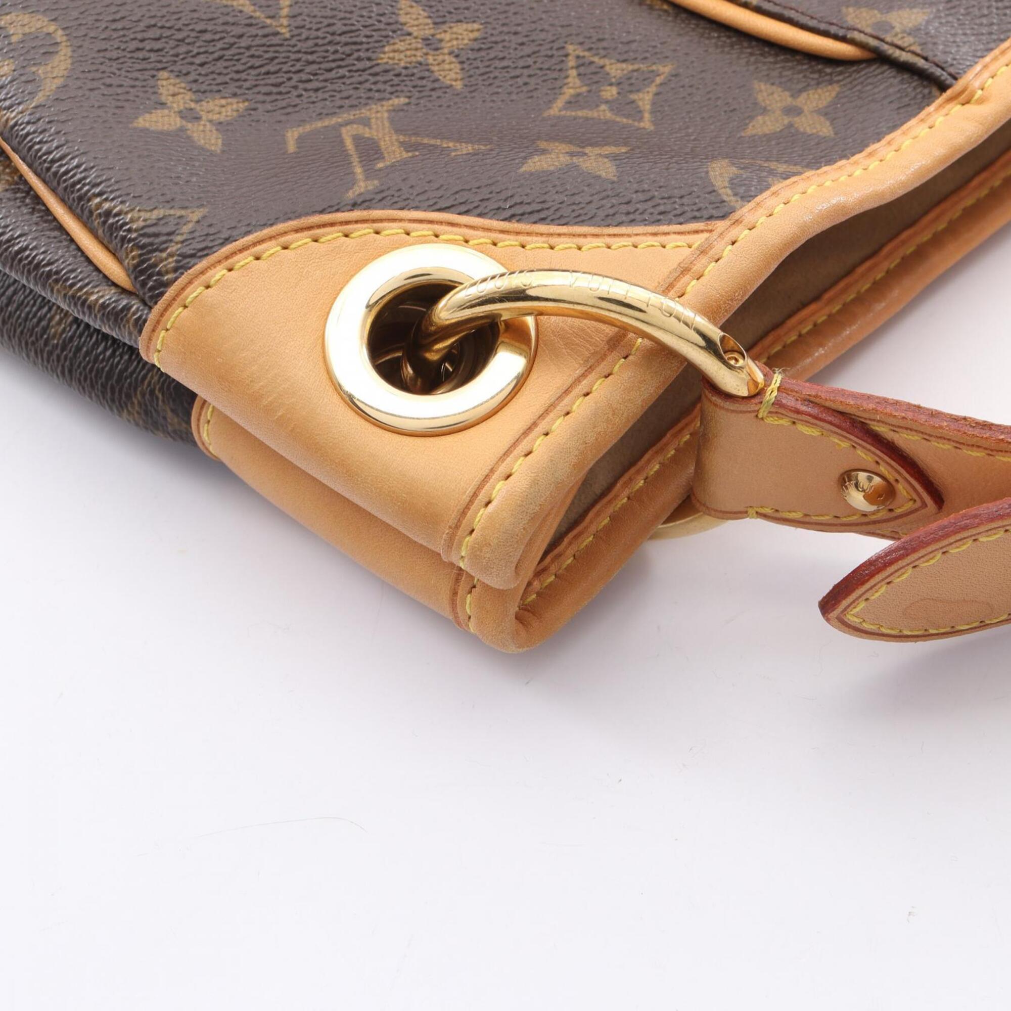 Louis Vuitton Brown Monogram Pvc Coated Canvas Leather Handbag Shoulder Bag (Pre-Owned)