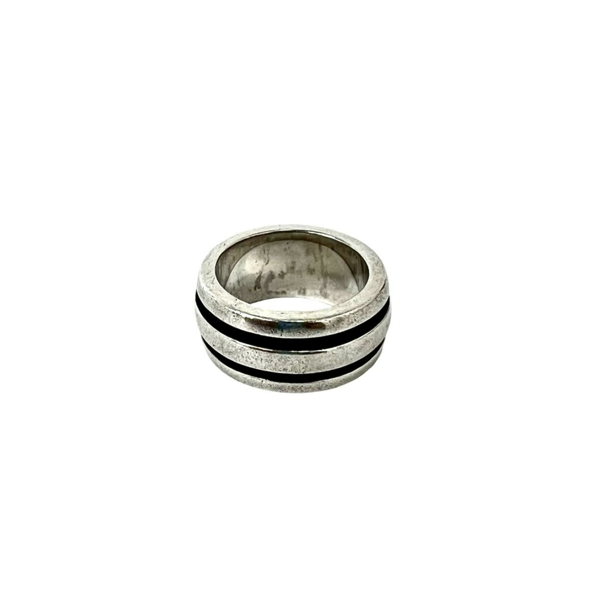 Tiffany Silver Silver 925 Band Ring (Pre-Owned)