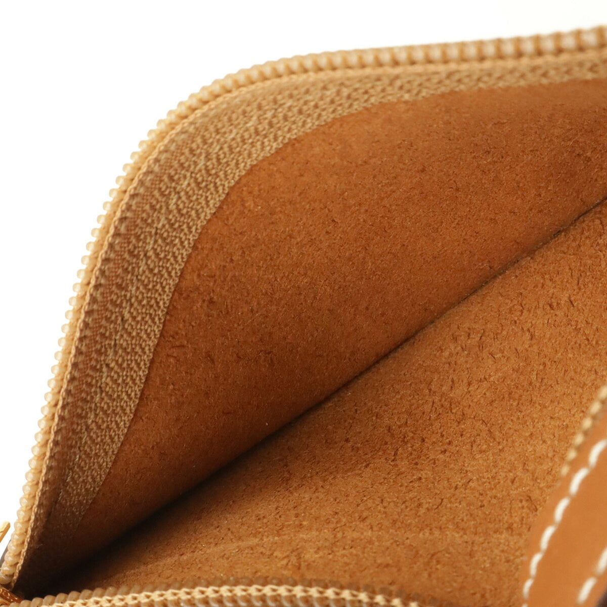 Loewe Beige Brown Canvas Leather Shoulder Bag Sling Bag (Pre-Owned)