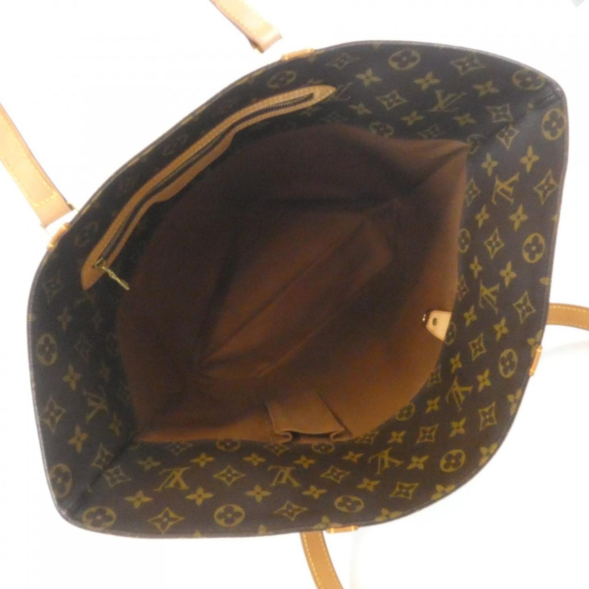 Louis Vuitton Marron Coated Canvas Handbag (Pre-Owned)