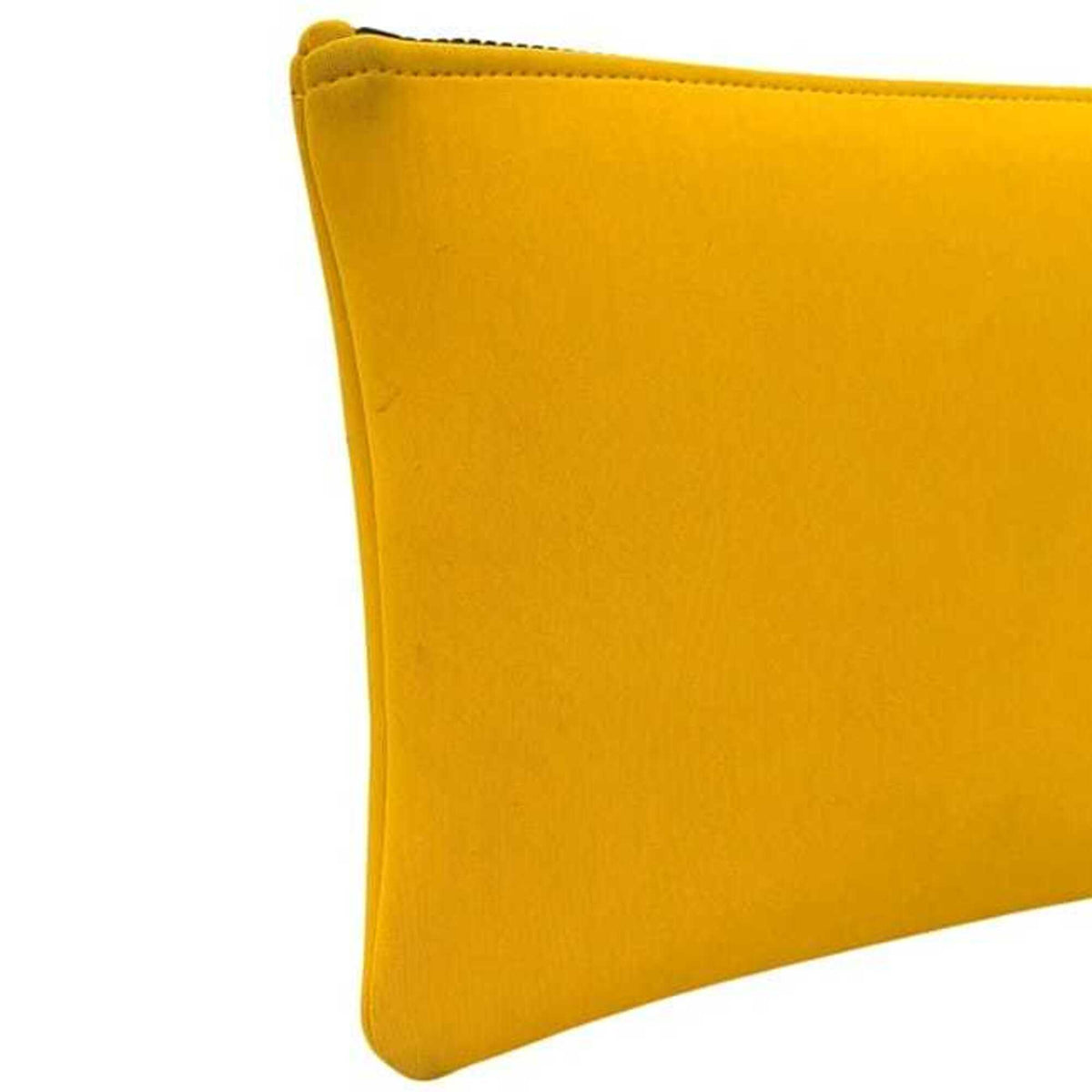 Hermes Yellow Polyester Pouch (Pre-Owned)