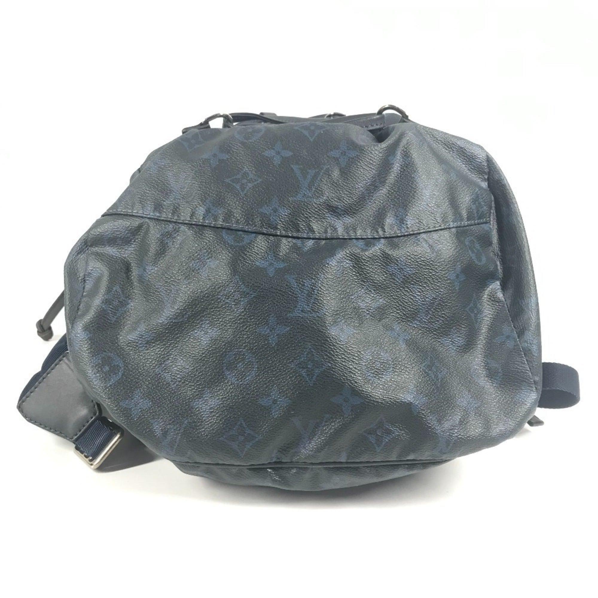 Louis Vuitton Blue Monogram Cobalt Navy Monogram Cobalt Backpack (Pre-Owned)