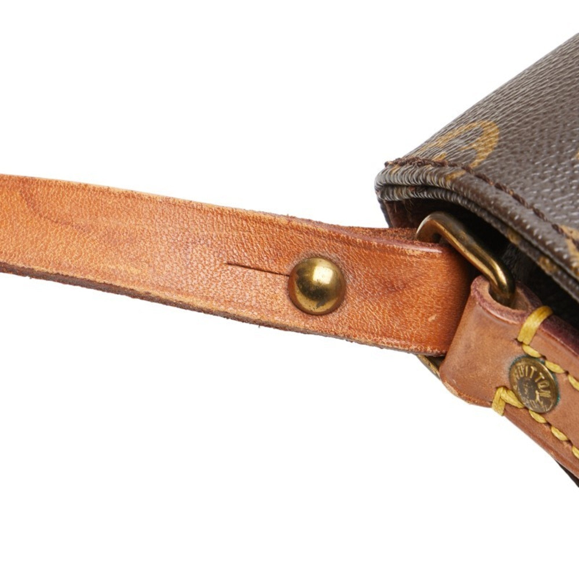 Louis Vuitton Monogram Brown Pvc Leather Shoulder Bag (Pre-Owned)