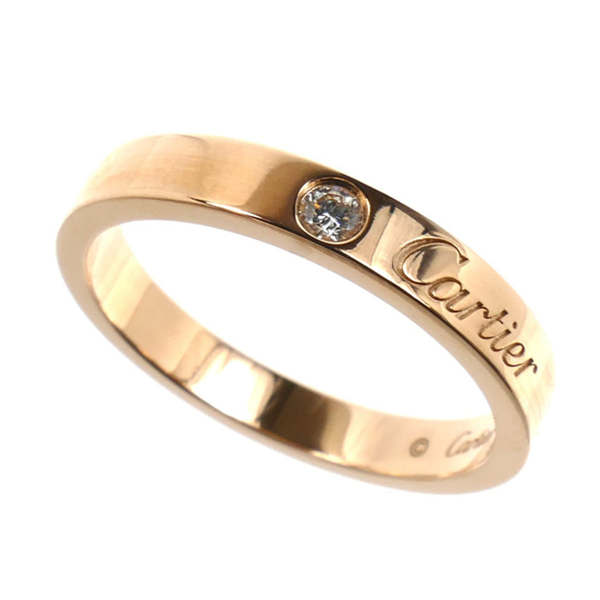 Cartier Pink Gold (18K) Band Ring (Pre-Owned)