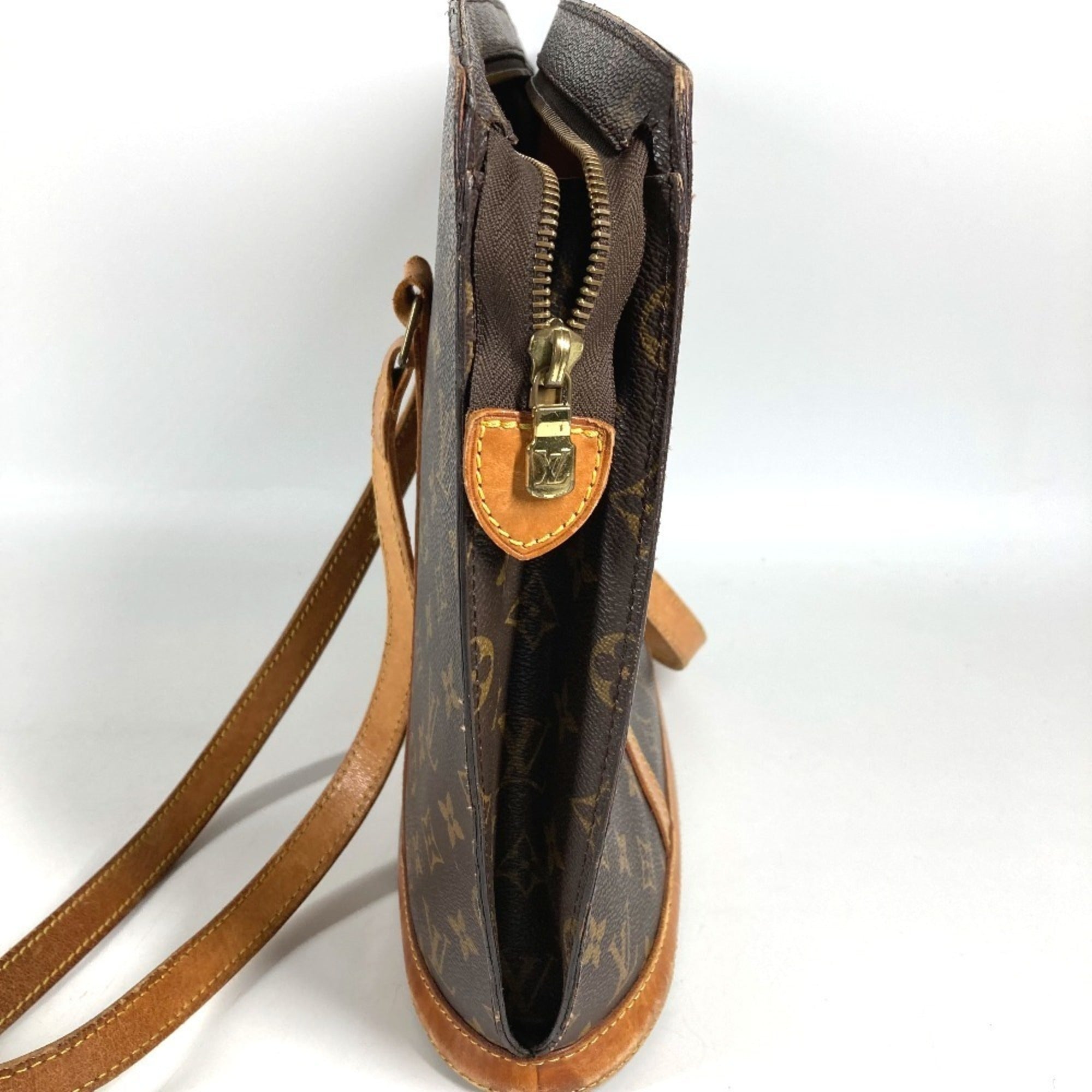 Louis Vuitton Brown Monogram Shoulder Bag Tote Bag (Pre-Owned)