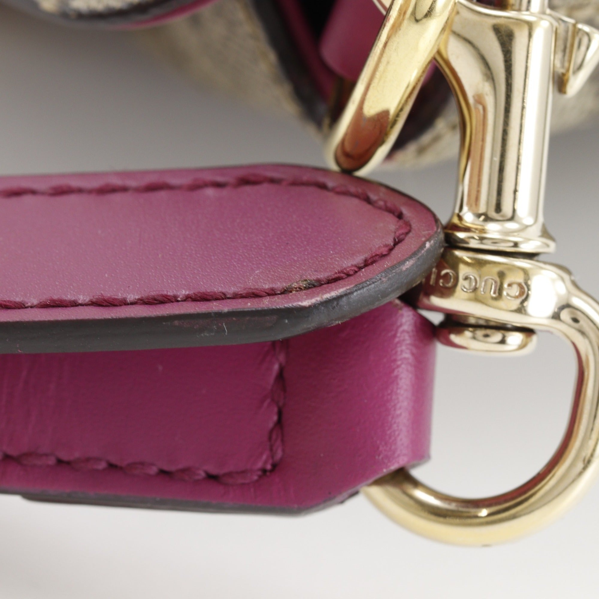 Gucci Brown Leather Handbag (Pre-Owned)