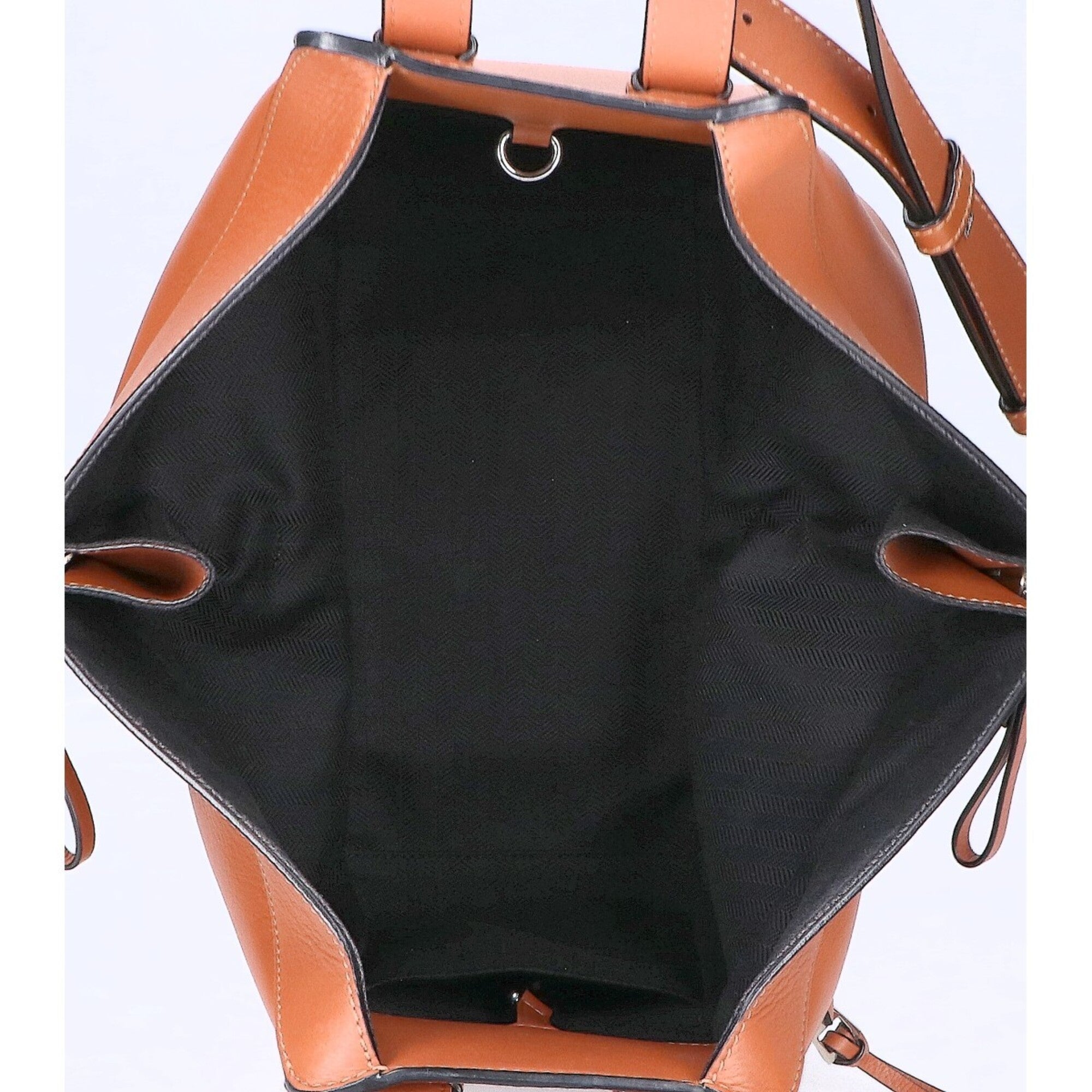 Loewe Brown Leather Handbag Shoulder Bag (Pre-Owned)