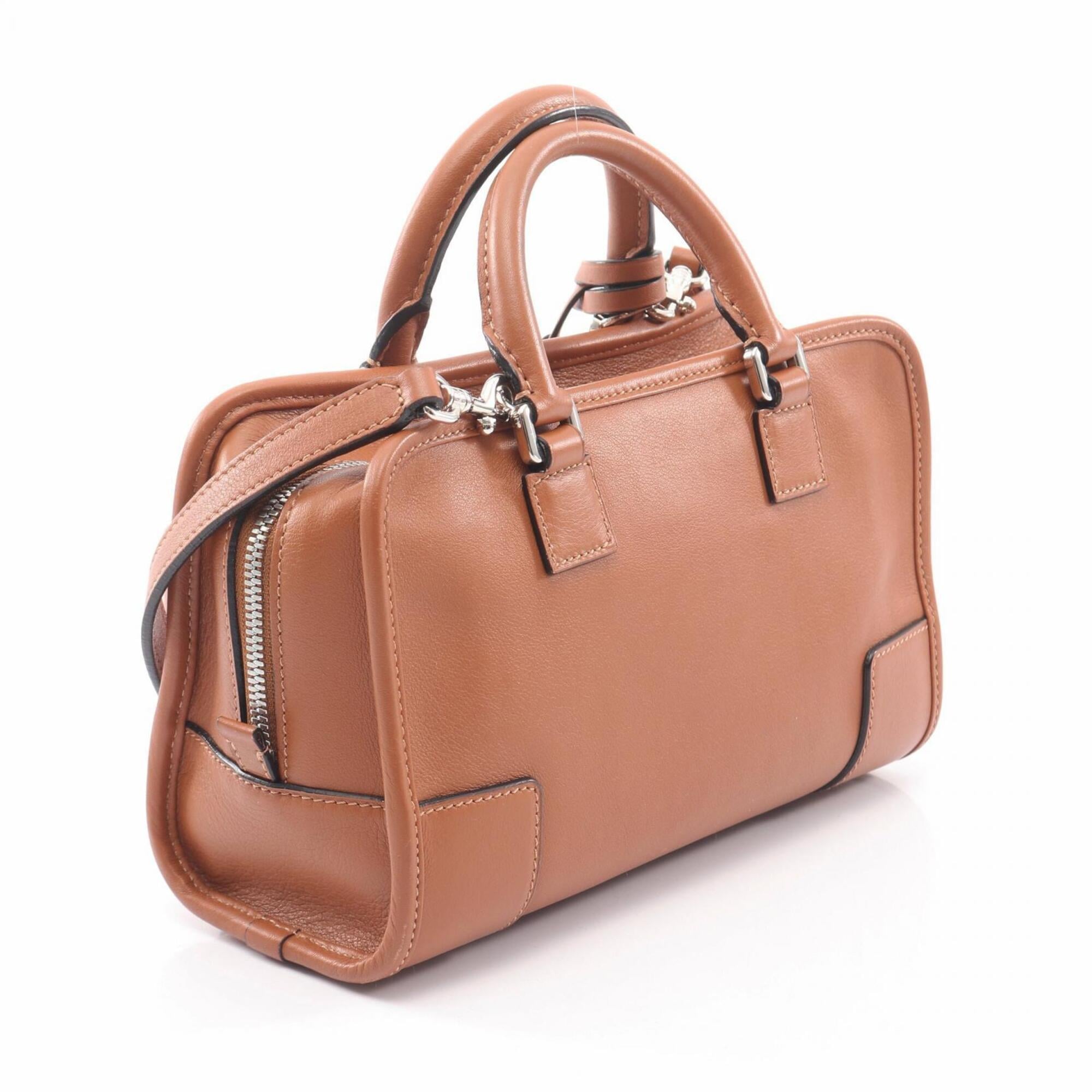 Loewe Brown Leather Handbag (Pre-Owned)