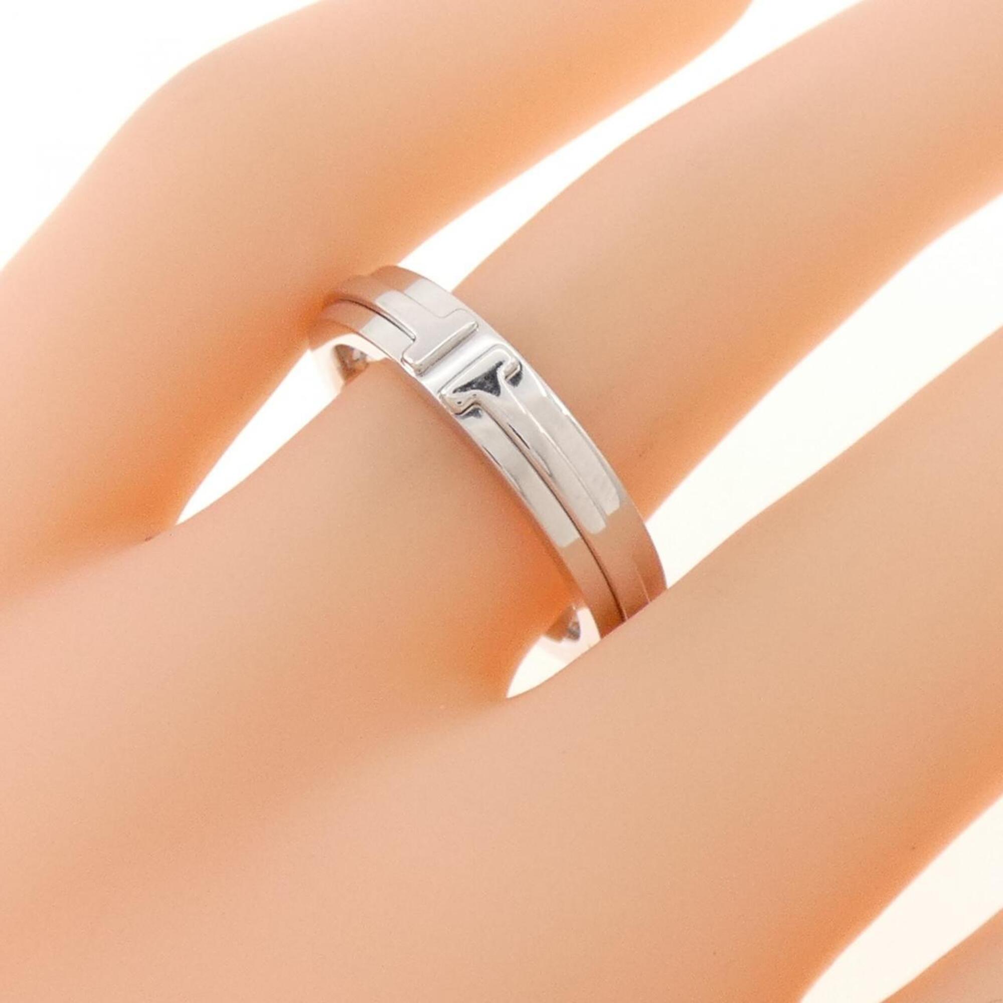 Tiffany White Gold (18K) Band Ring (Pre-Owned)
