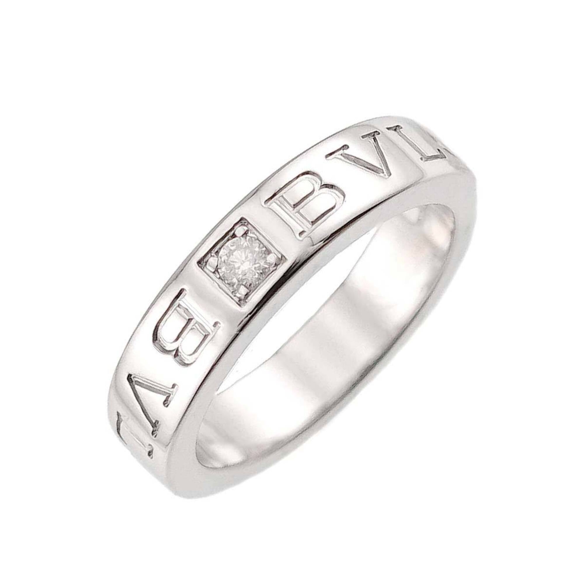 Bvlgari White Gold (18K) Band Ring (Pre-Owned)