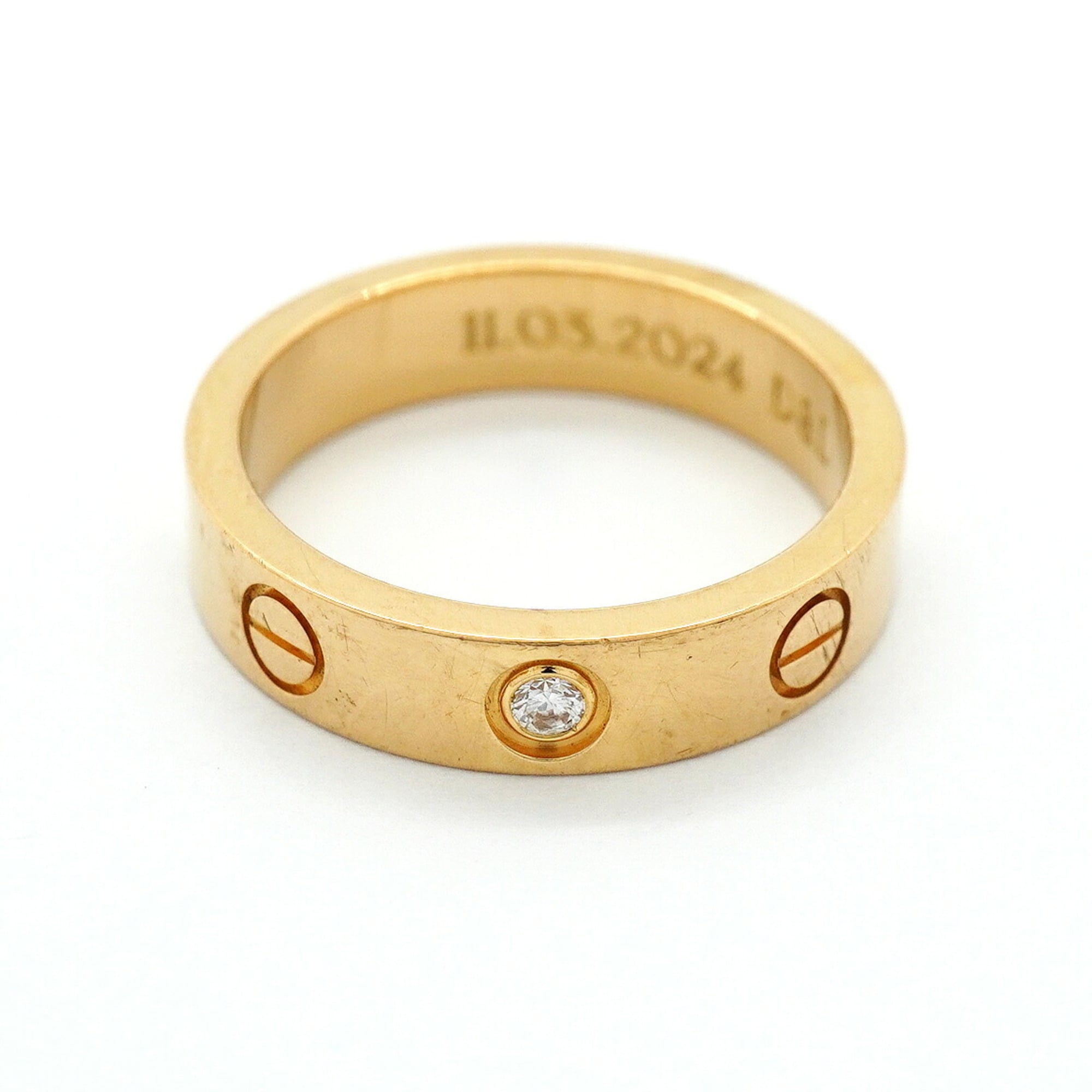 Cartier Yellow Gold (18K) Band Ring (Pre-Owned)