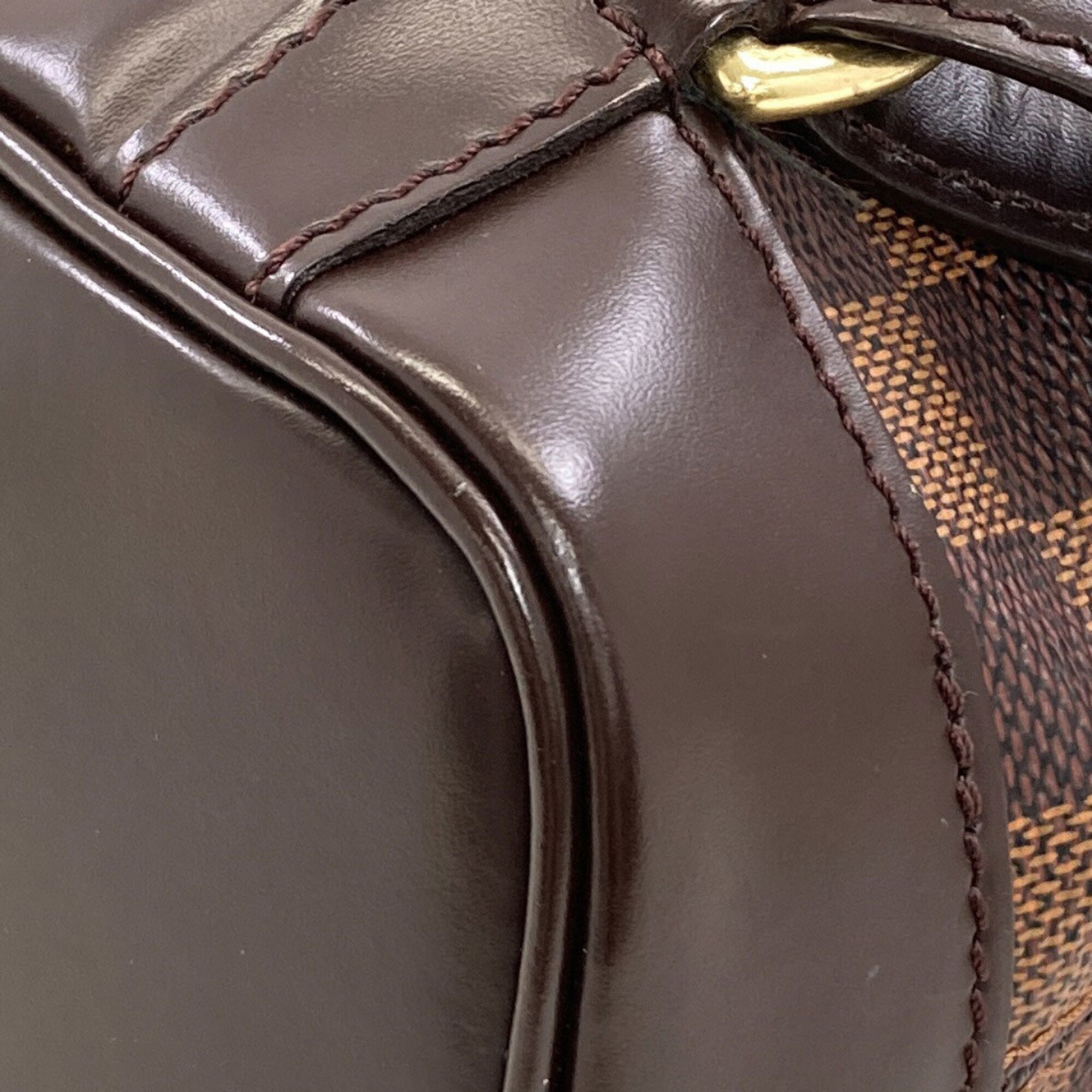 Louis Vuitton Damier Canvas Ebene Damier Canvas Backpack (Pre-Owned)
