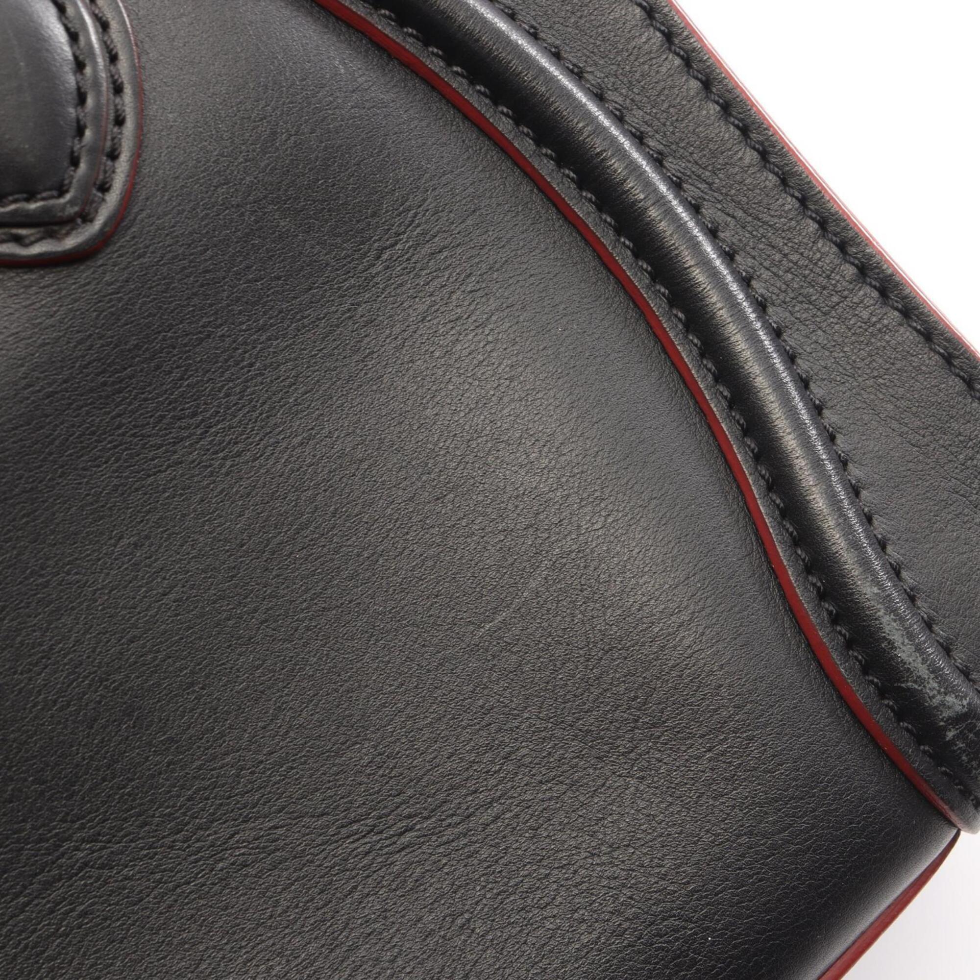 Celine Black Leather Handbag Tote Bag (Pre-Owned)