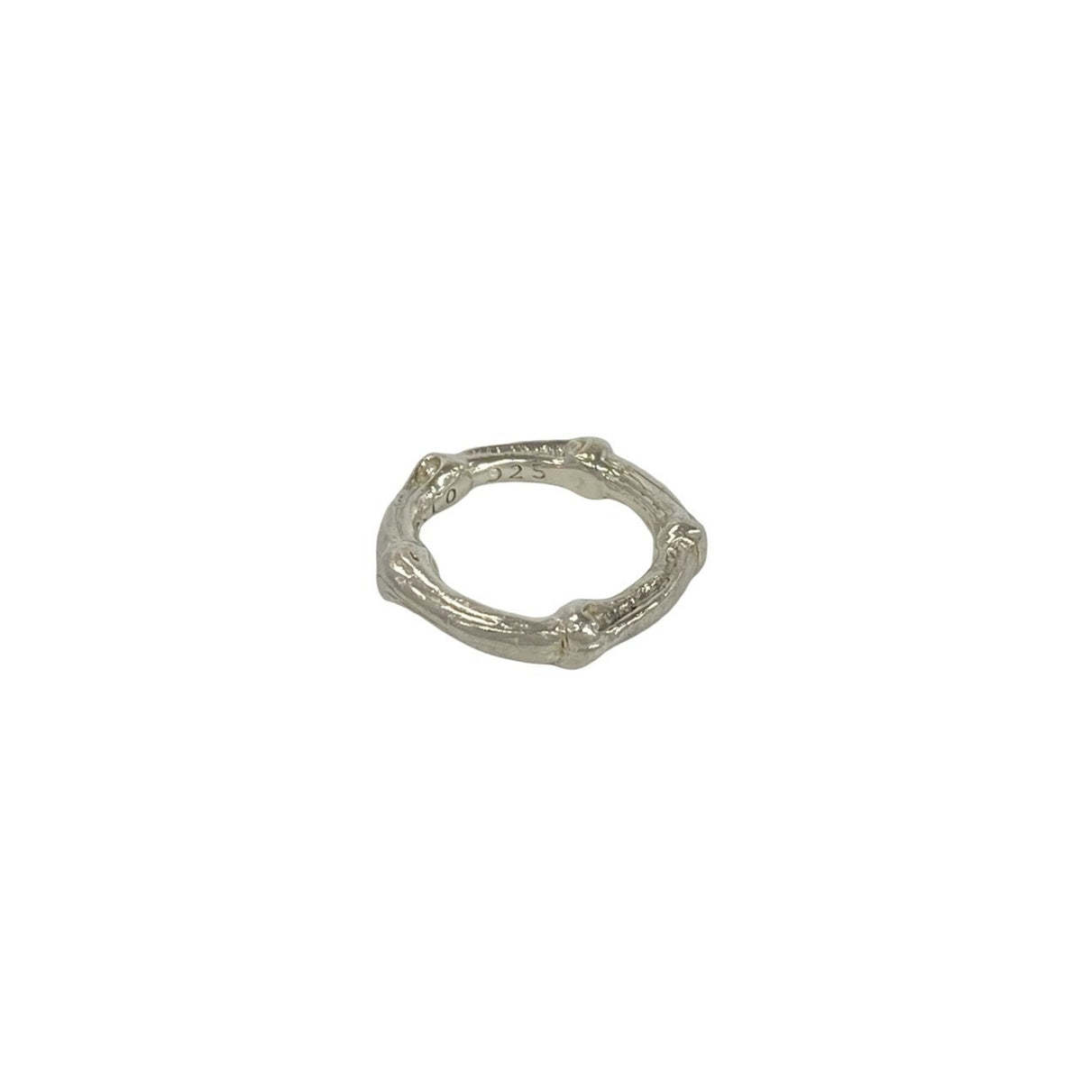 Tiffany Silver Silver 925 Band Ring (Pre-Owned)