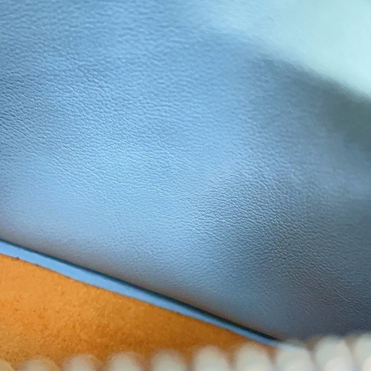 Mcm Light Blue Leather Backpack (Pre-Owned)