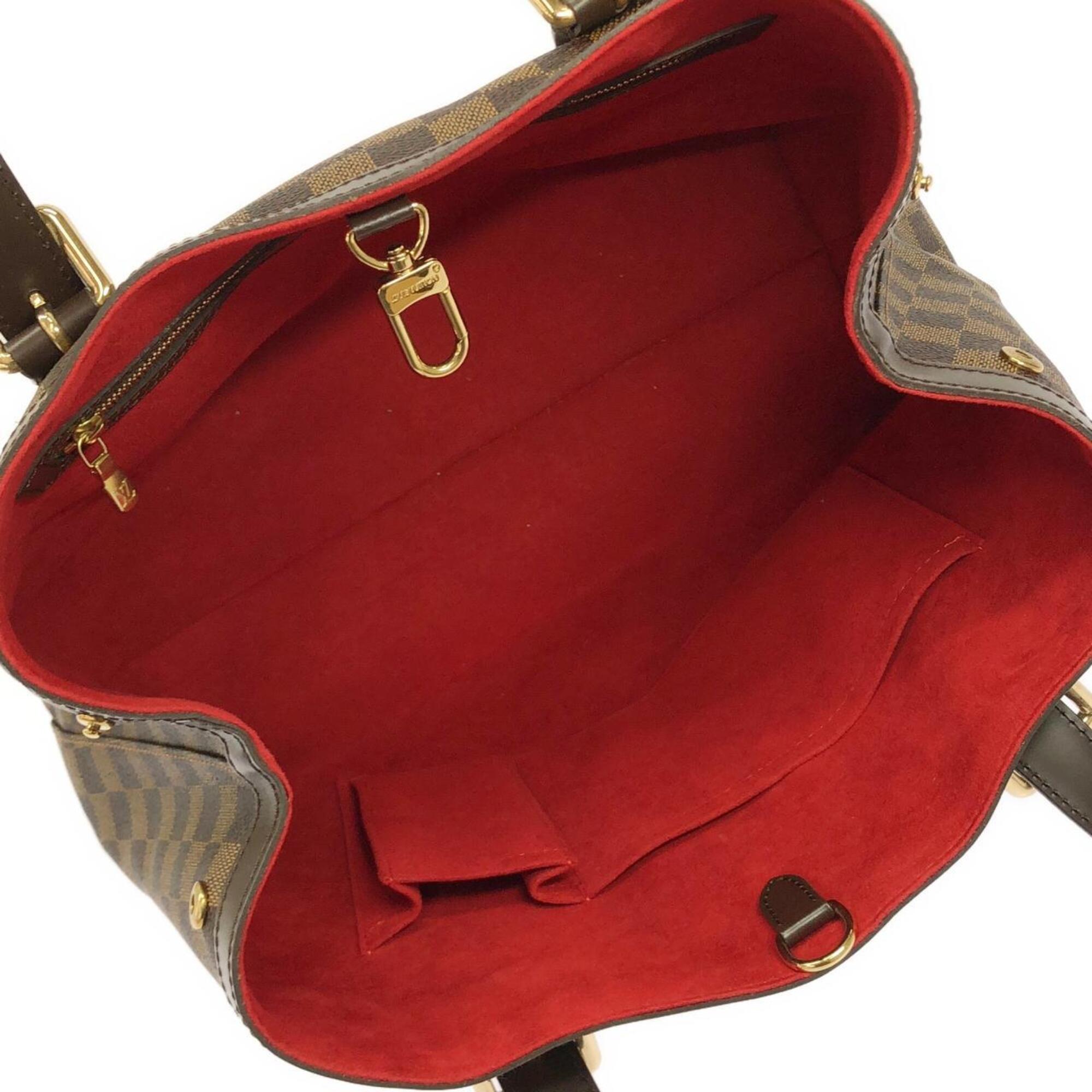Louis Vuitton Ebene Coated Canvas Handbag (Pre-Owned)