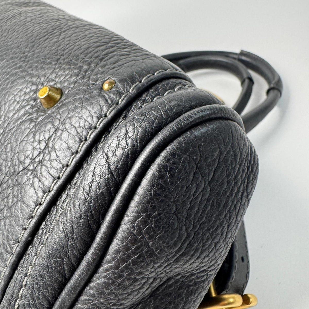 Chloé Black Leather Handbag (Pre-Owned)