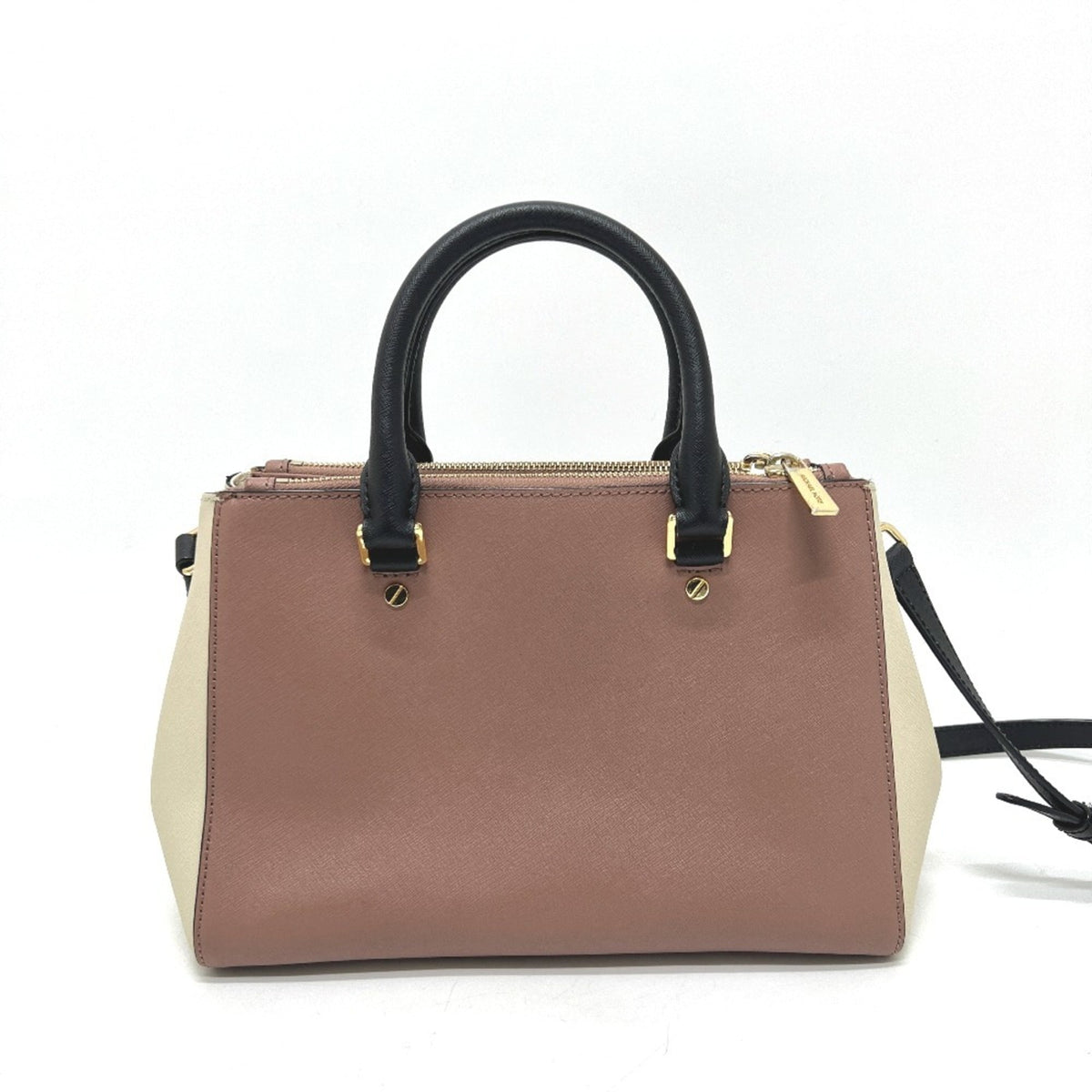 Michael Kors Black White Pvc Handbag (Pre-Owned)