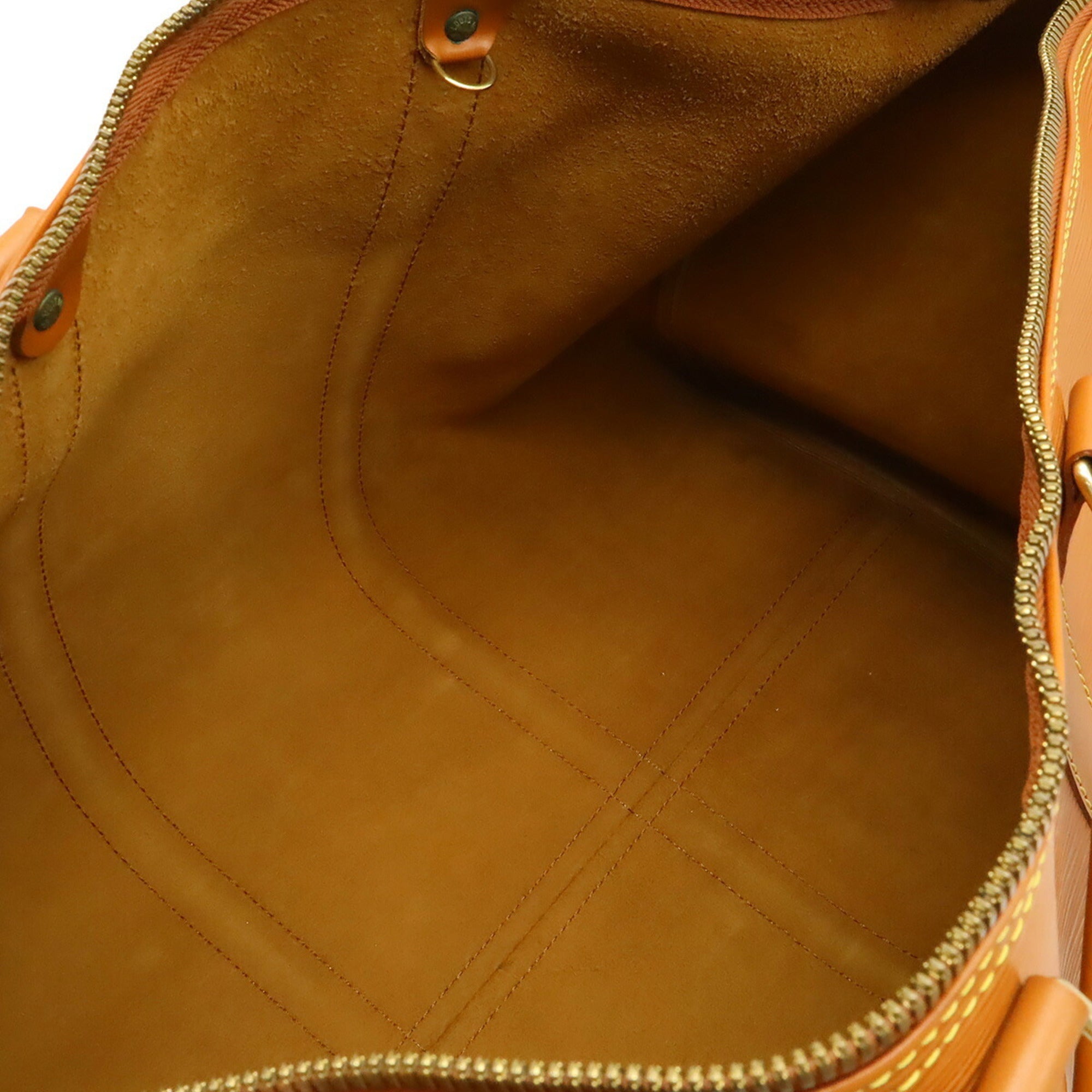 Louis Vuitton Camel Gold Cipango Epi Leather Boston Bag (Pre-Owned)