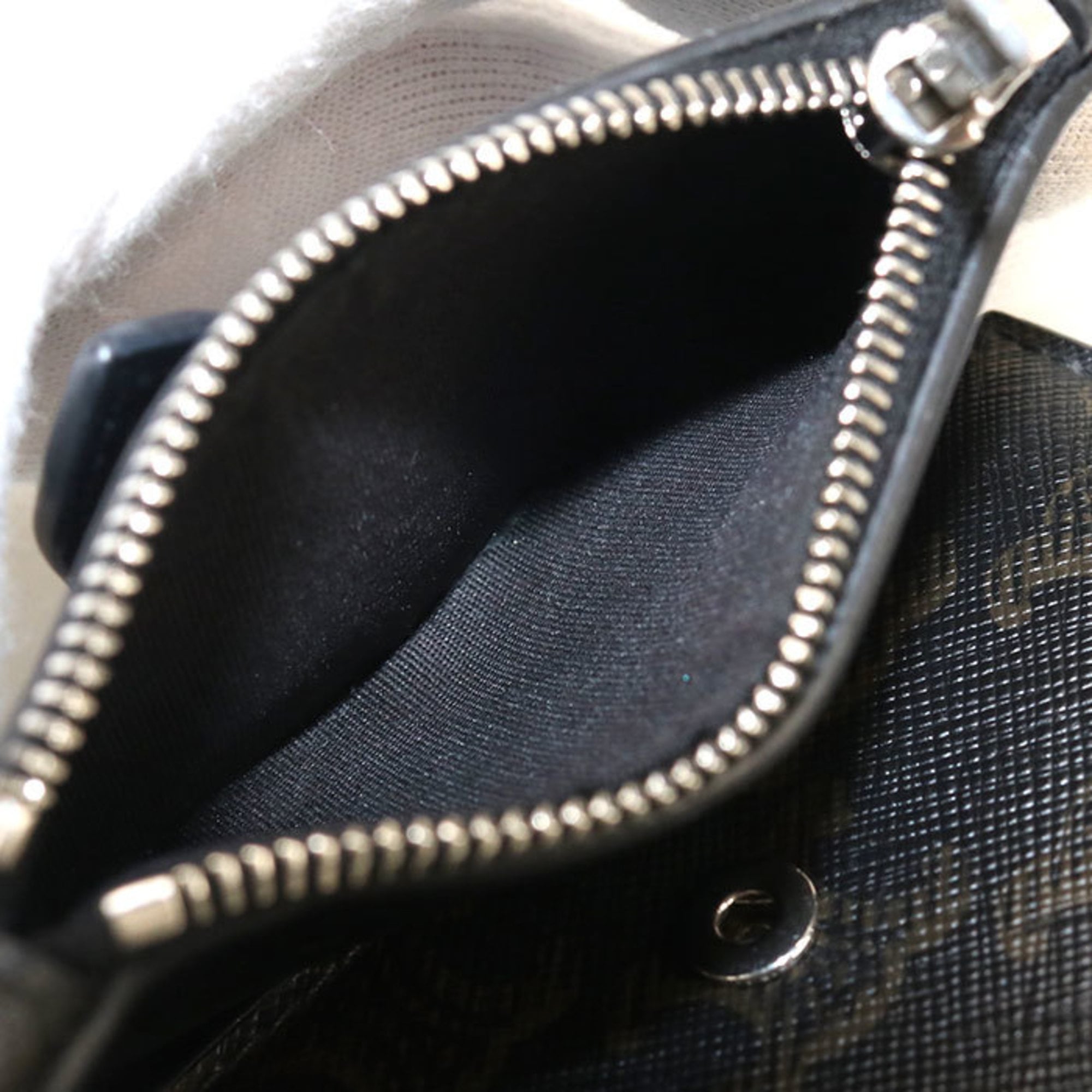 Celine Black Pvc Wallet (Tri-Fold) (Pre-Owned)