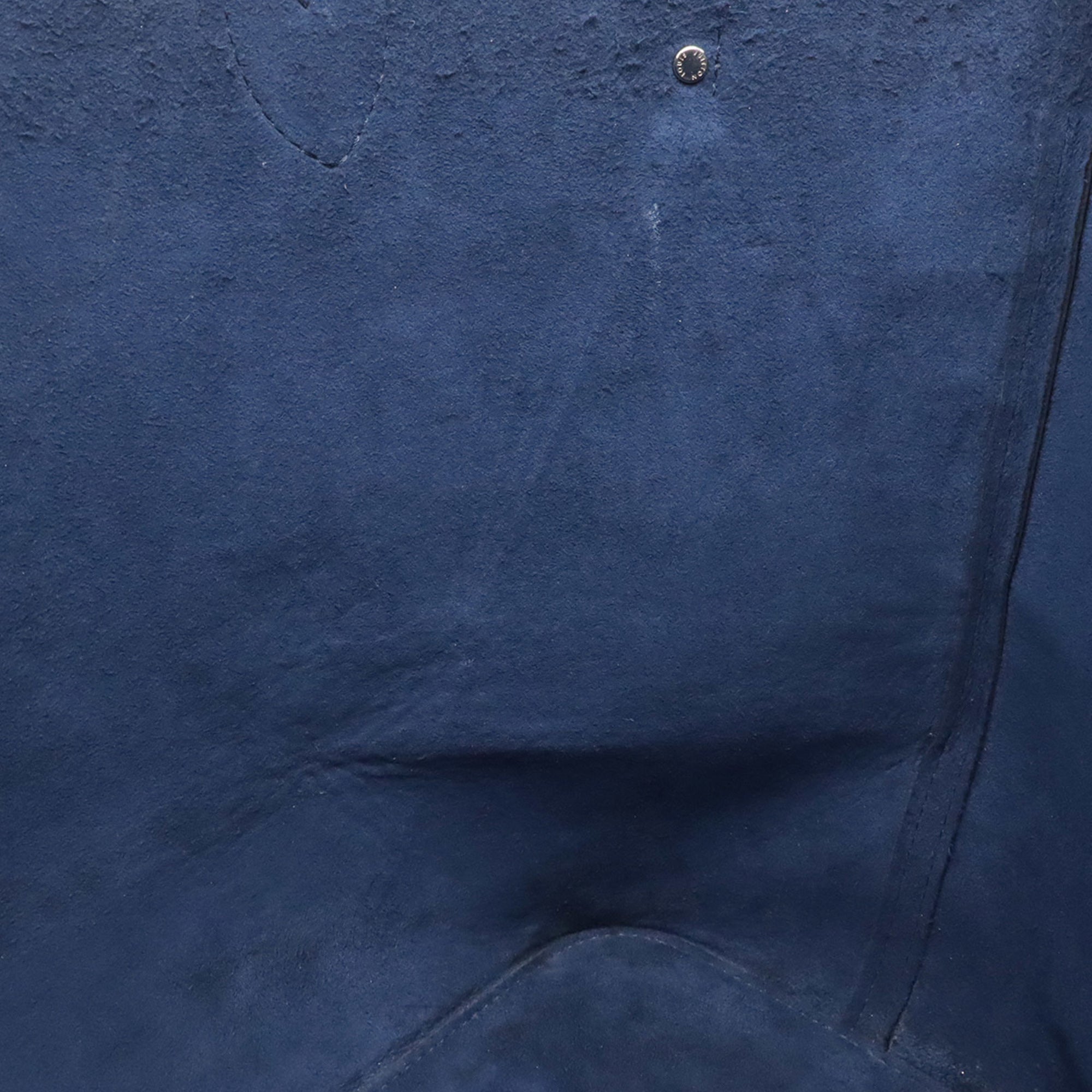 Louis Vuitton Blue Epi Leather Shoulder Bag Tote Bag (Pre-Owned)