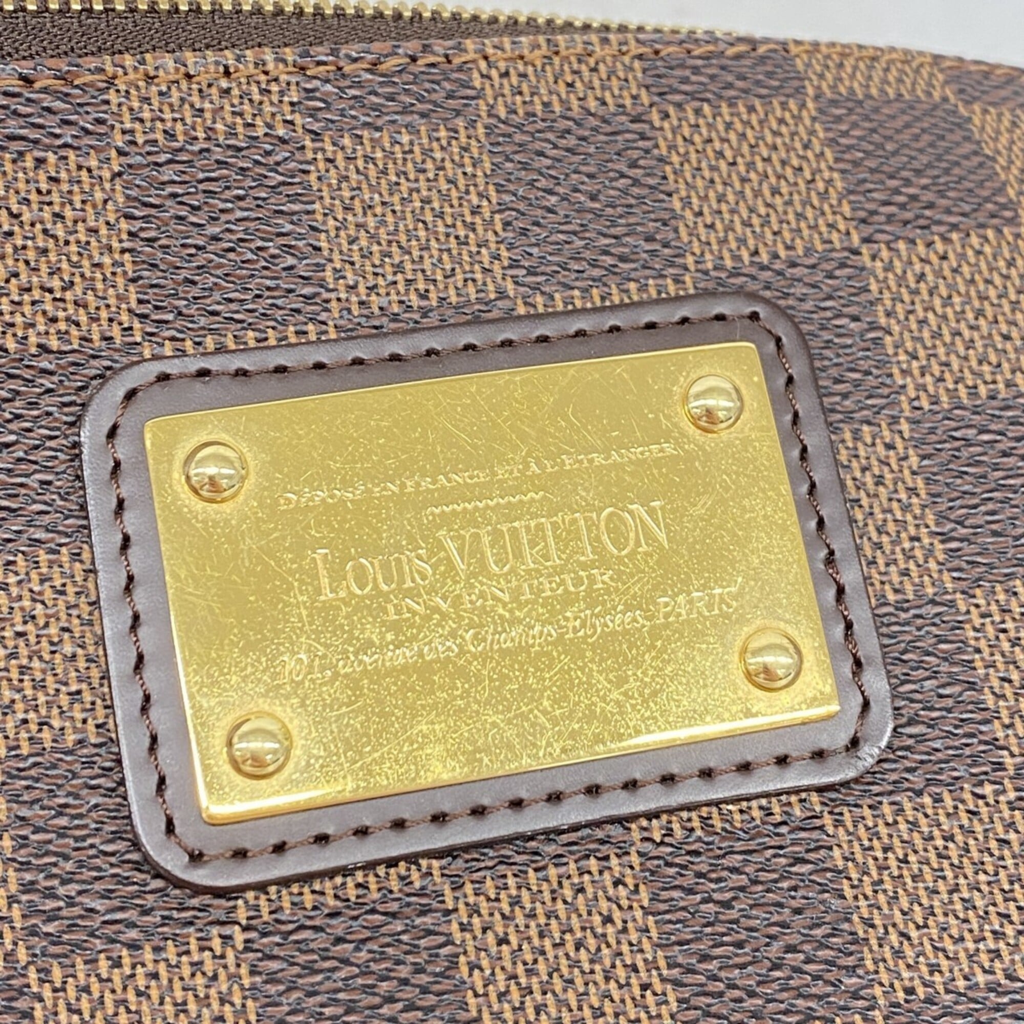 Louis Vuitton Ebene Handbag (Pre-Owned)