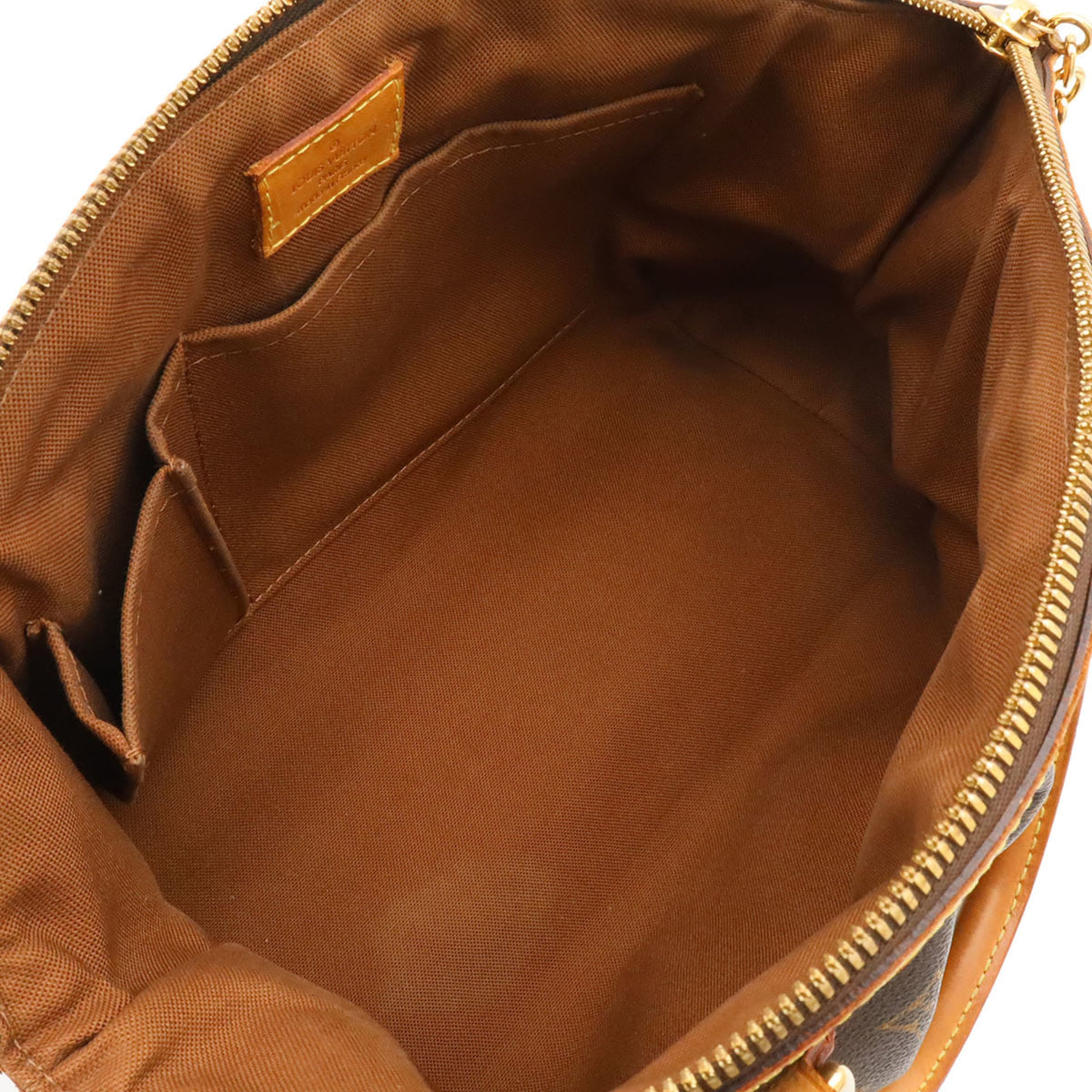 Louis Vuitton Brown Monogram Handbag Tote Bag (Pre-Owned)