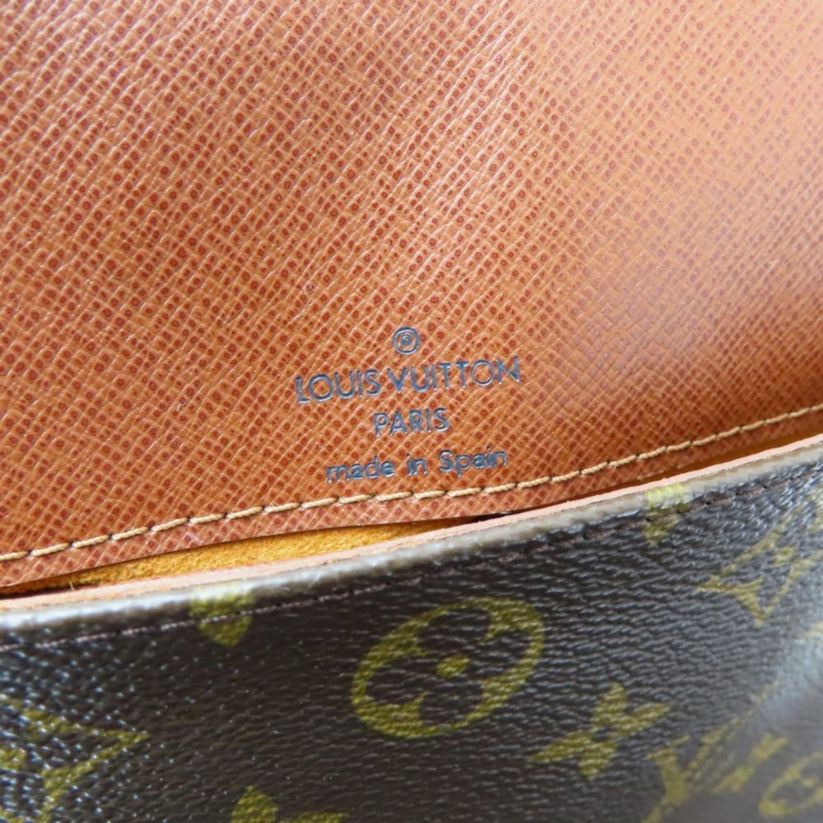 Louis Vuitton Monogram Brown Monogram Leather Shoulder Bag (Pre-Owned)