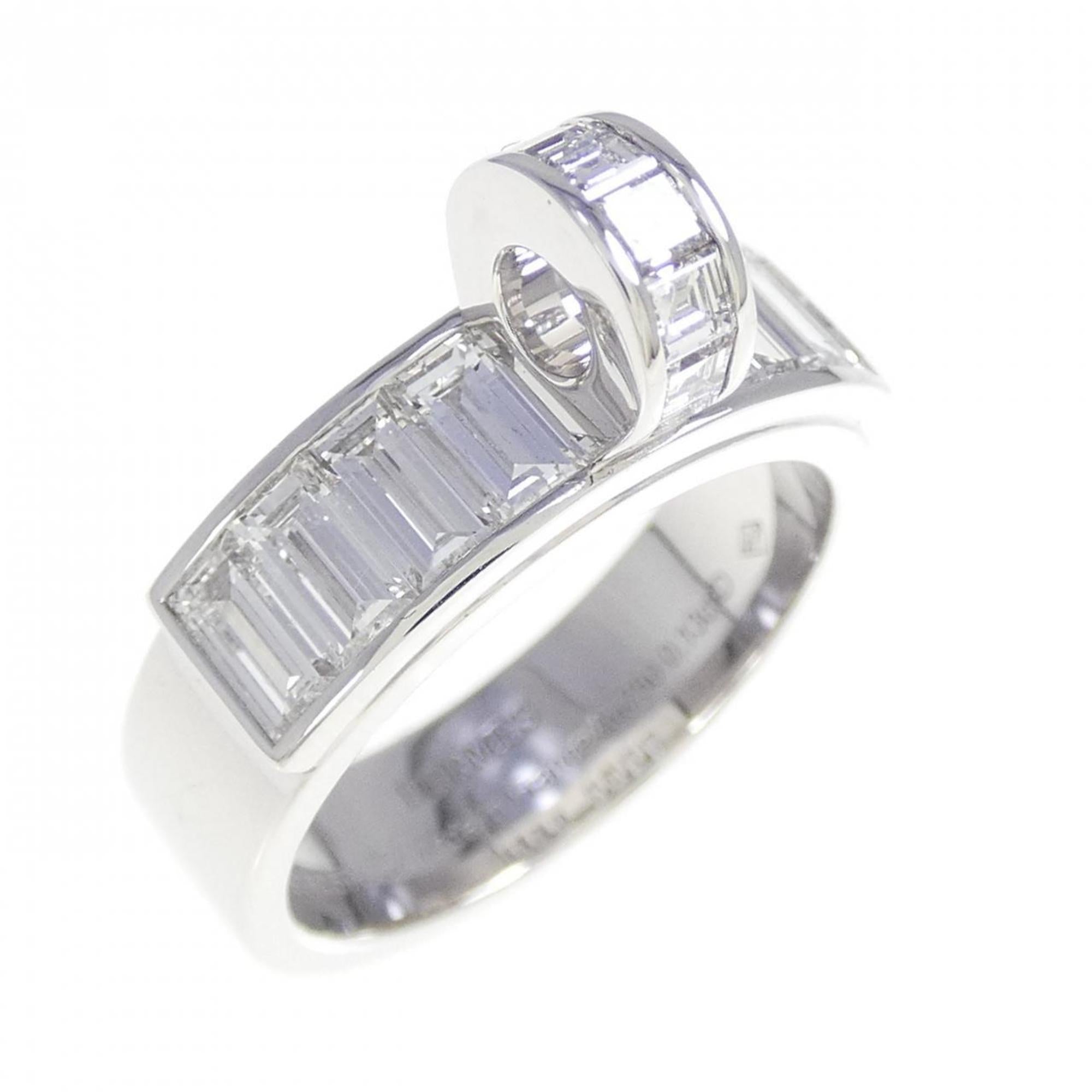 Hermes White Gold (18K) Band Ring (Pre-Owned)