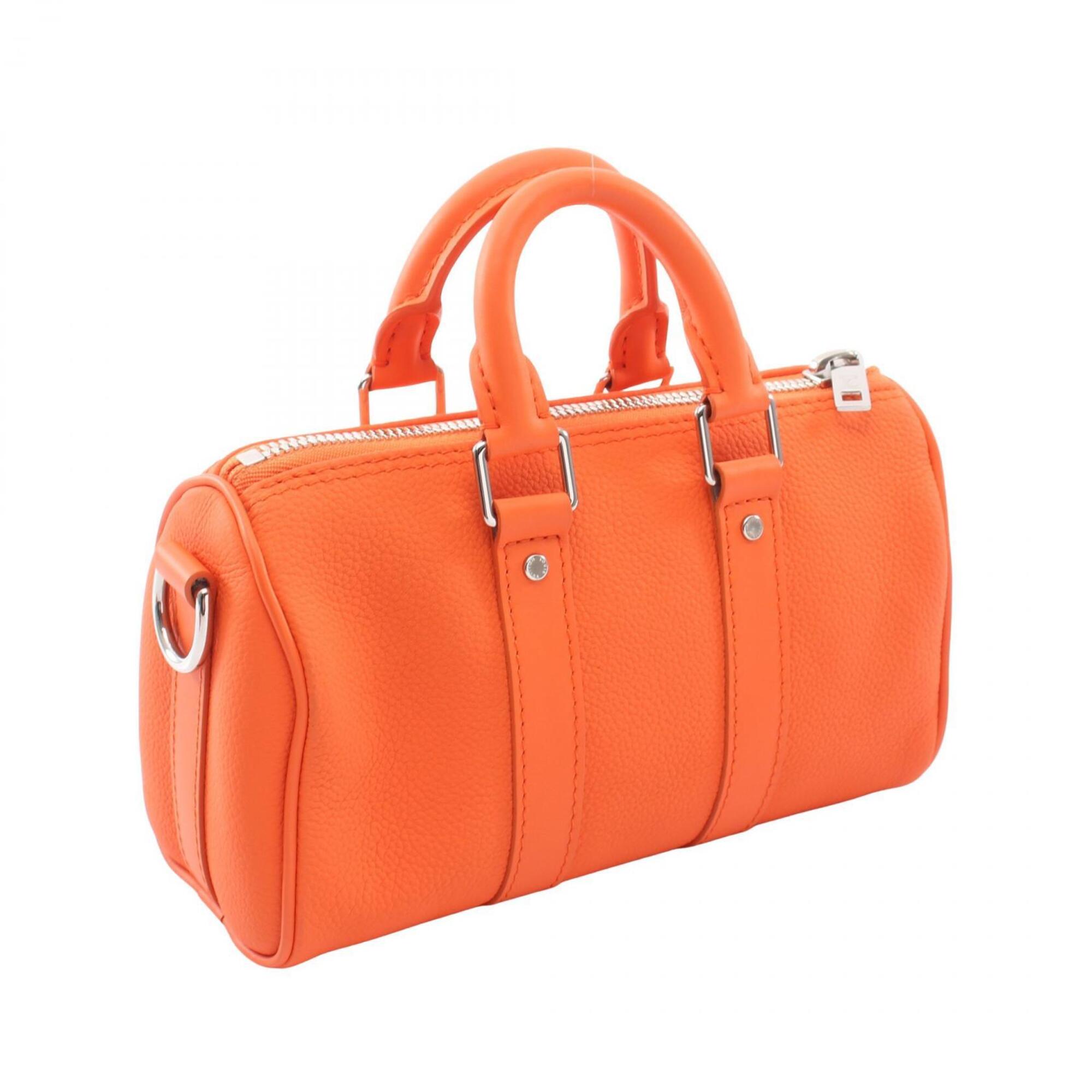 Louis Vuitton Red Color Leather Handbag (Pre-Owned)