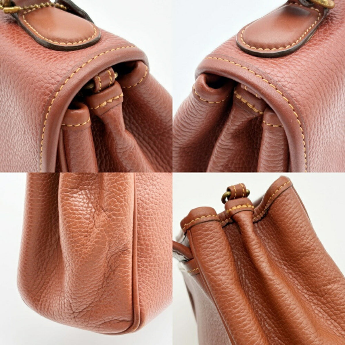 Coach Brown Leather Handbag (Pre-Owned)