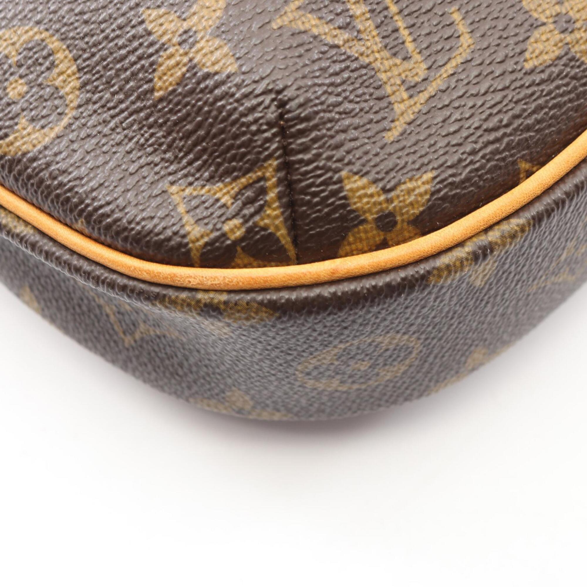 Louis Vuitton Brown Pvc Leather Handbag Shoulder Bag (Pre-Owned)