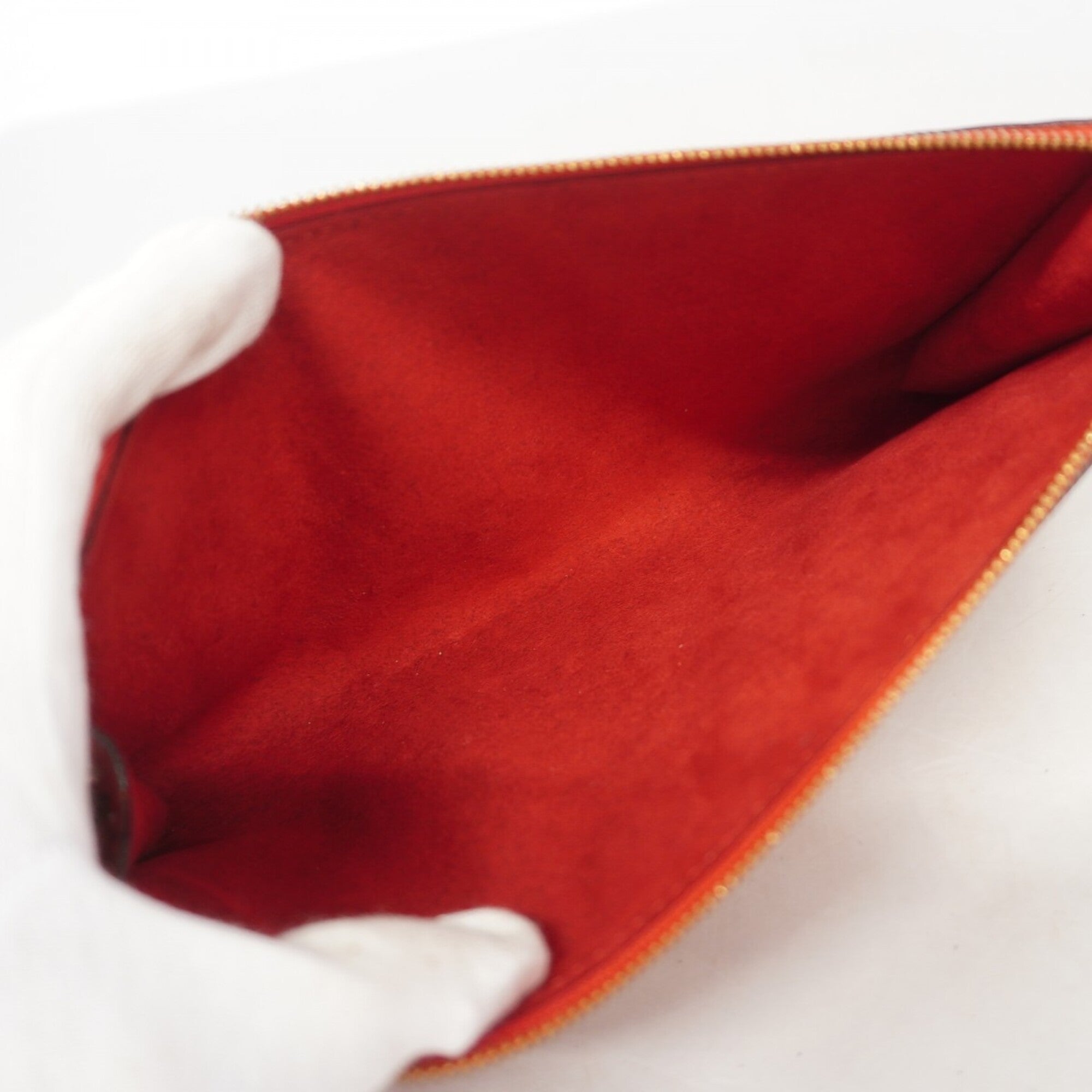 Louis Vuitton Castilian Red Pouch (Pre-Owned)