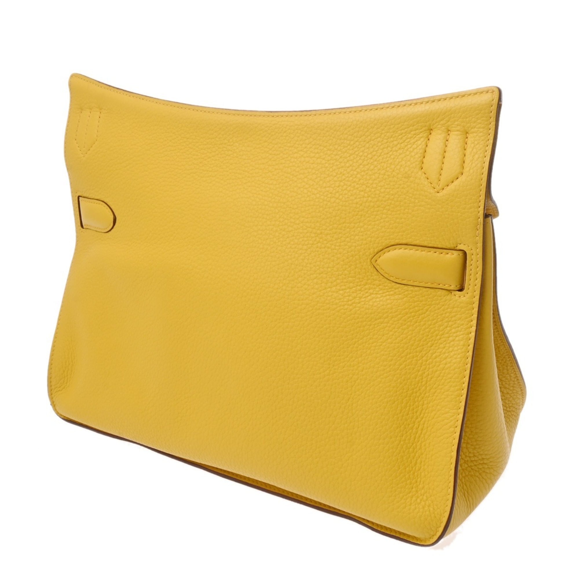 Hermes Sun Taurillon Clemence Leather Shoulder Bag (Pre-Owned)