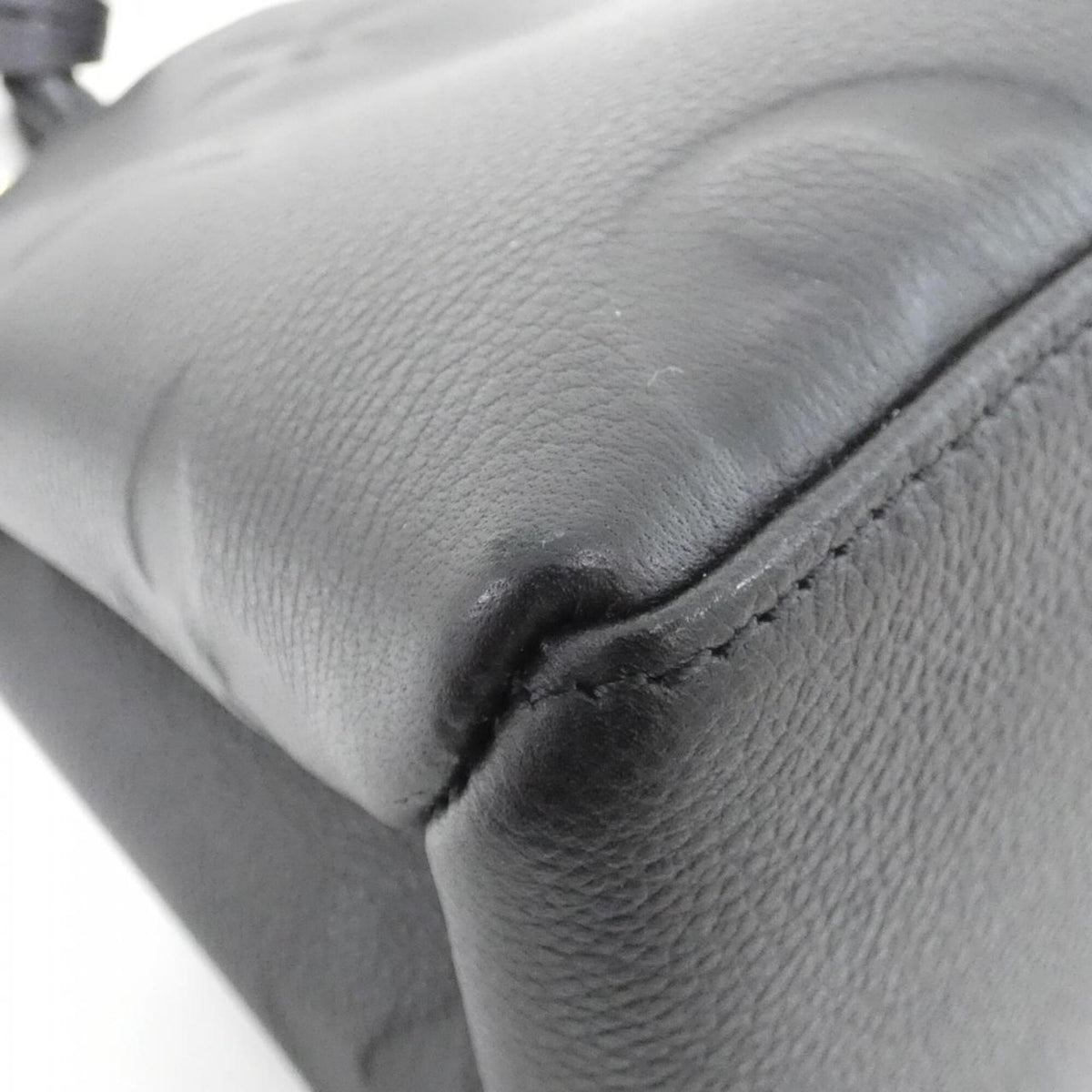 Louis Vuitton Monogram Empreinte Black Leather Handbag (Pre-Owned)