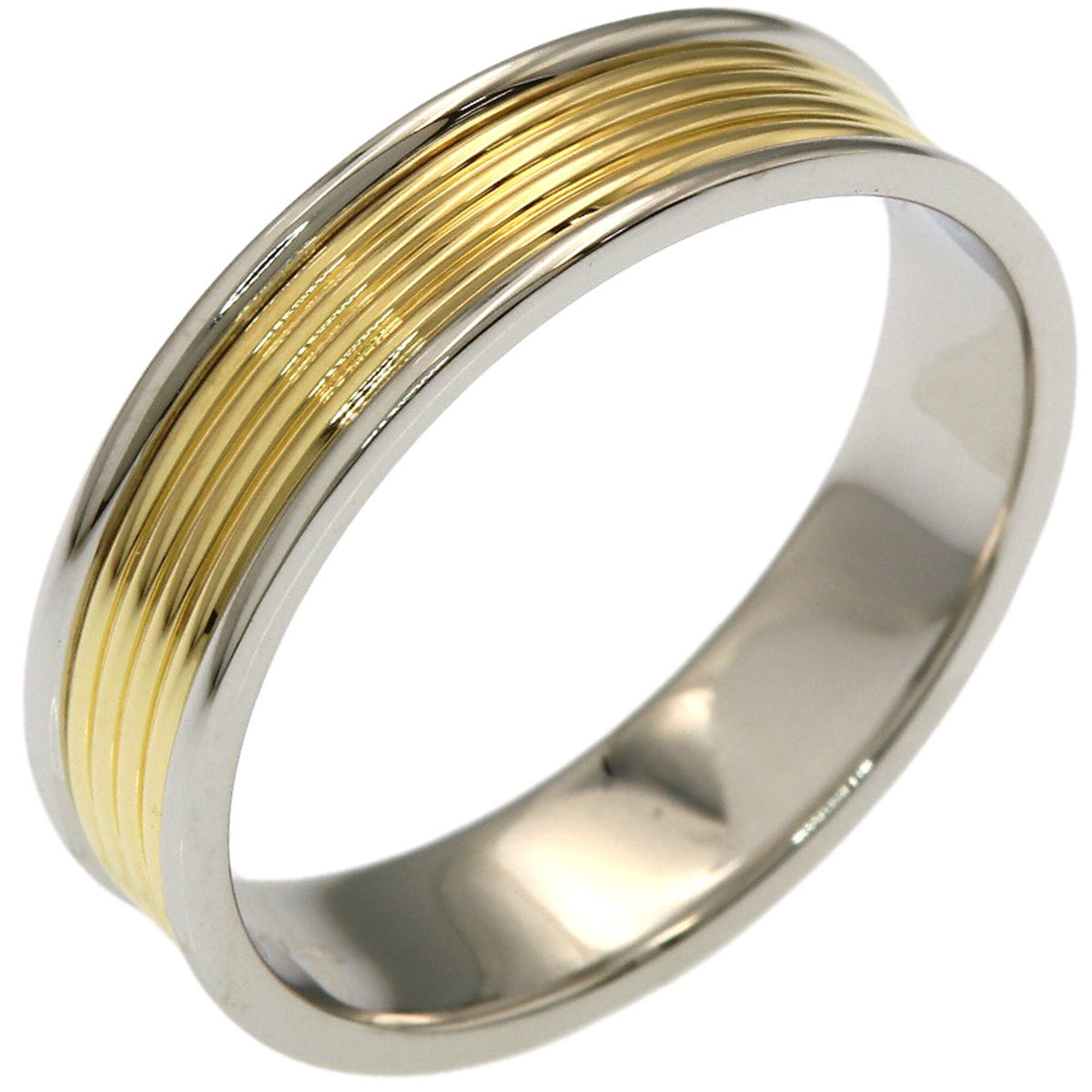 Tiffany Yellow Gold (18K) Platinum 950 Band Ring (Pre-Owned)