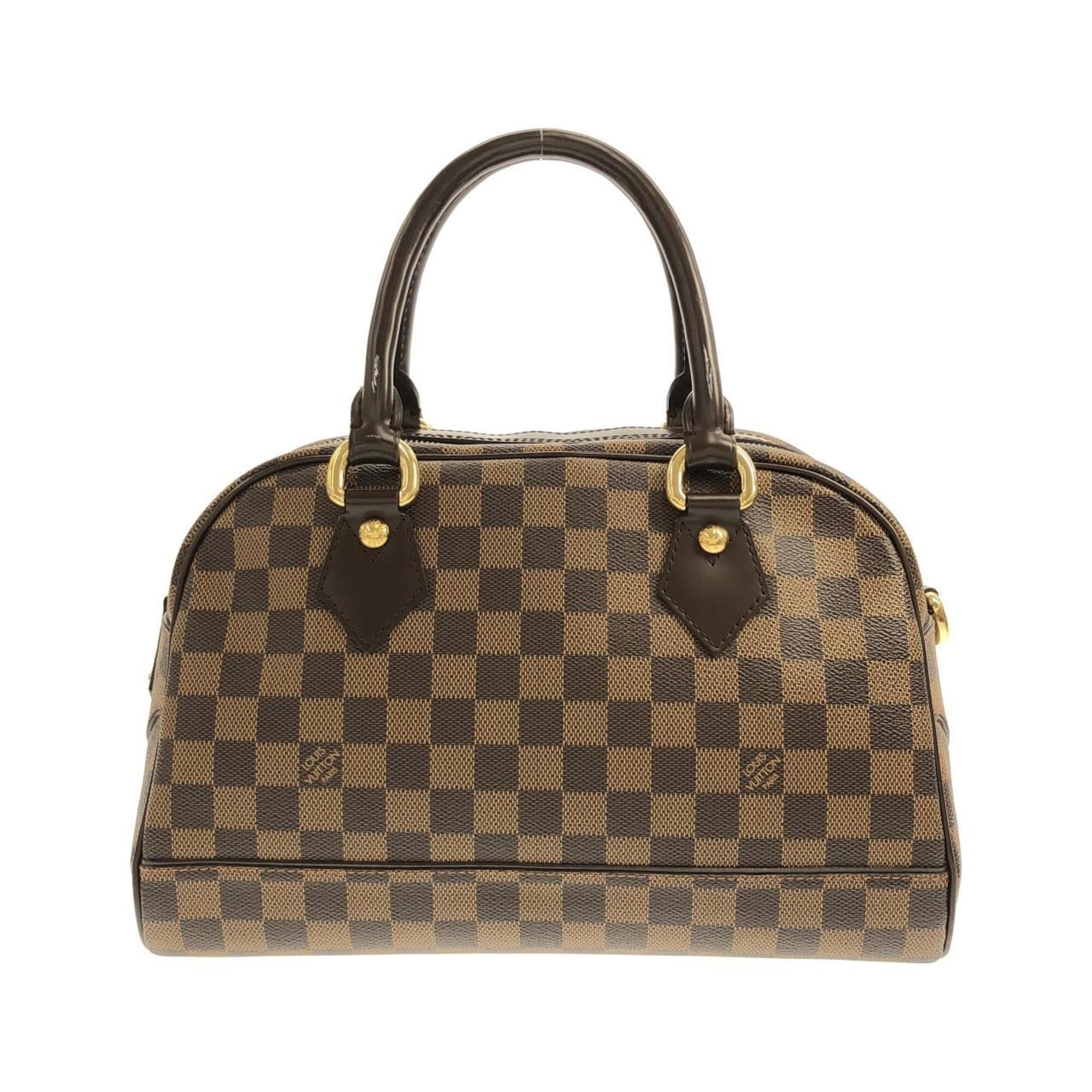 Louis Vuitton Brown Coated Canvas Handbag (Pre-Owned)
