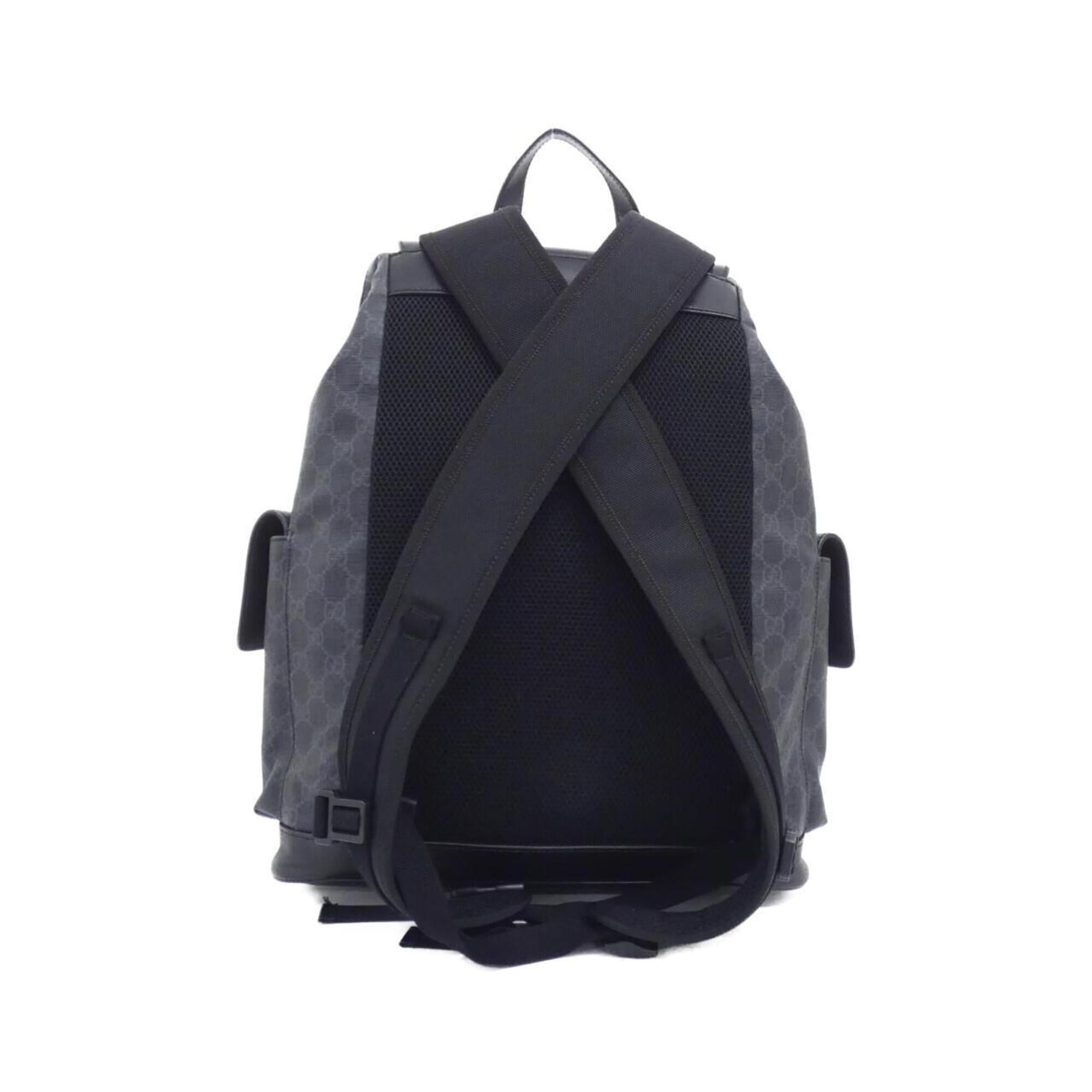 Gucci Black Gray Backpack (Pre-Owned)
