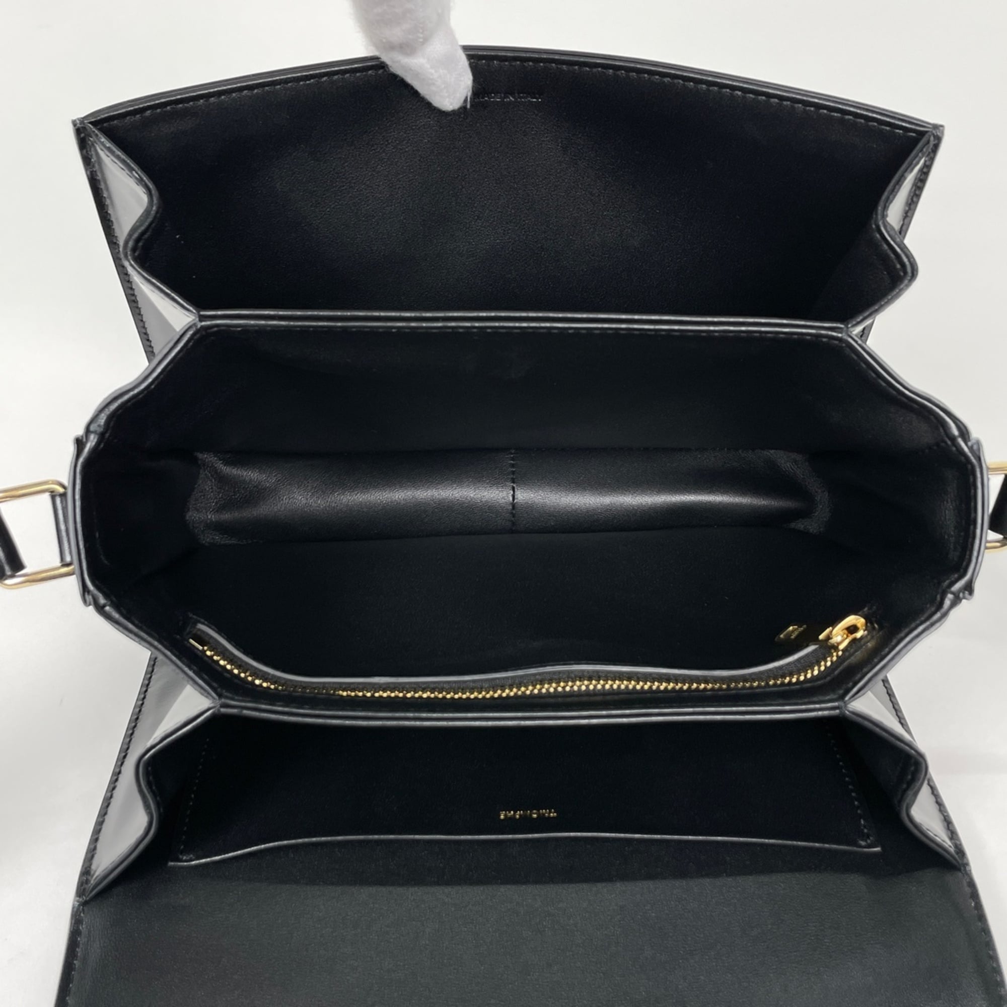 Celine Black Leather Shoulder Bag (Pre-Owned)