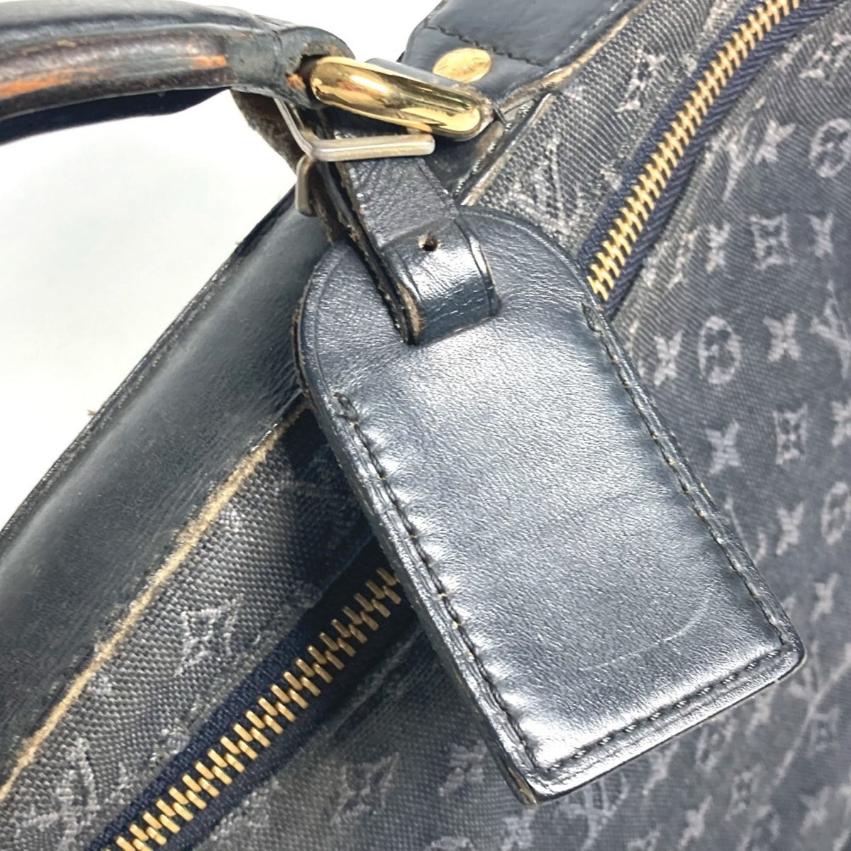Louis Vuitton Bleu Celeste Tst Blue Monogram Canvas Boston Bag Handbag (Pre-Owned)